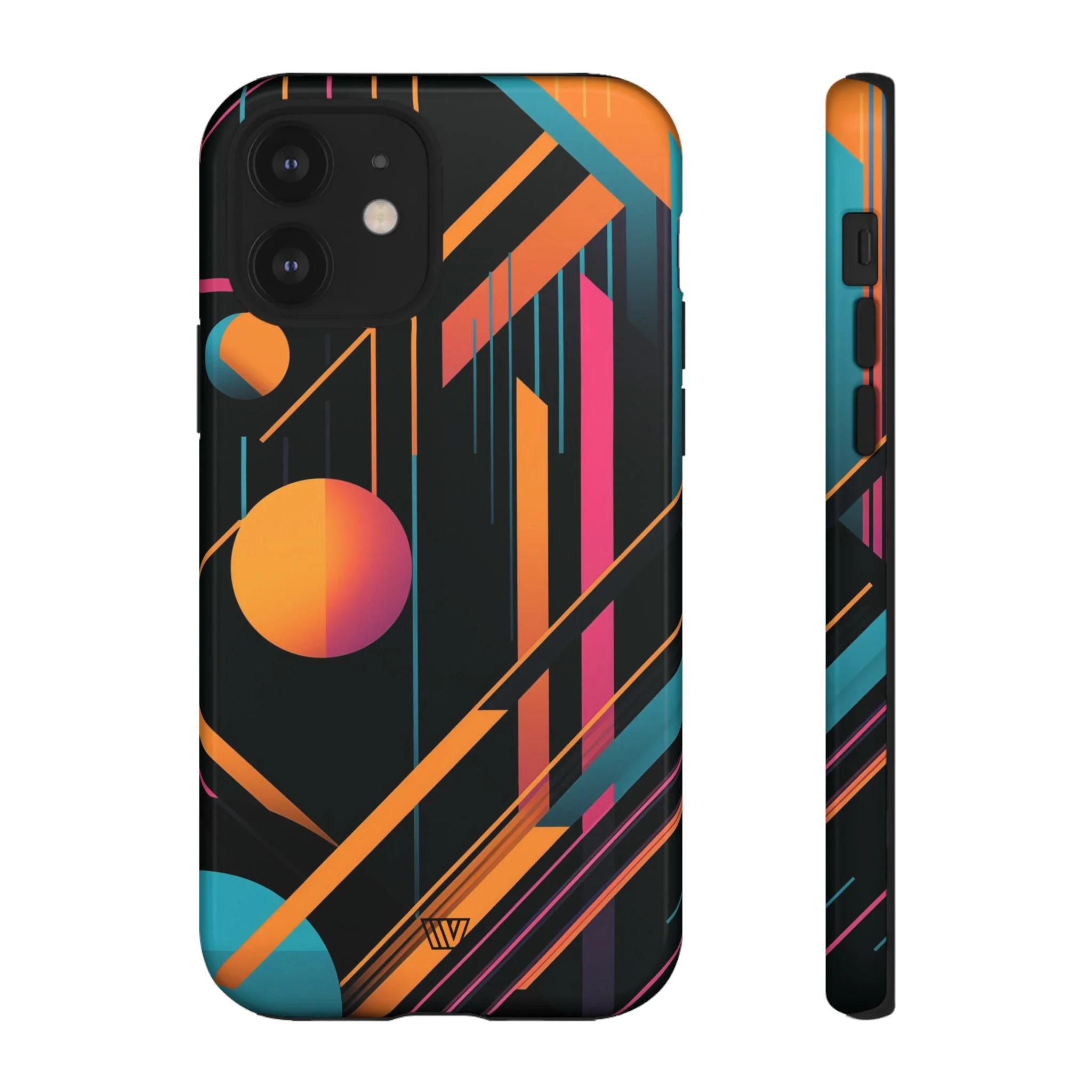 BOLD RETRO LINES | Tough Phone Case - Image 10