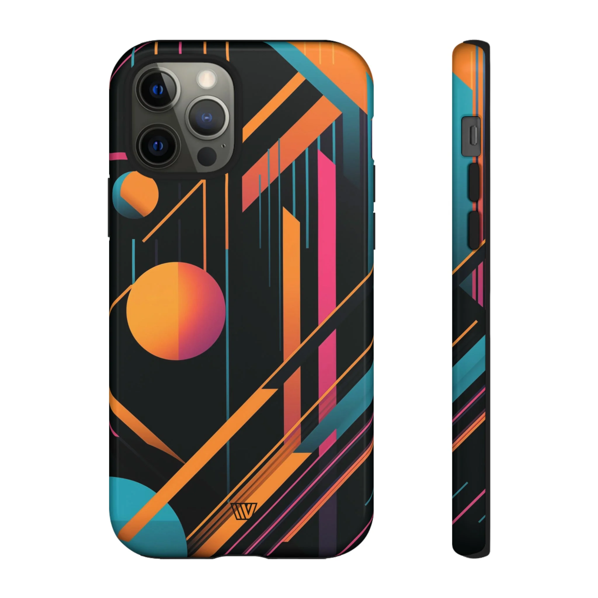 BOLD RETRO LINES | Tough Phone Case - Image 12