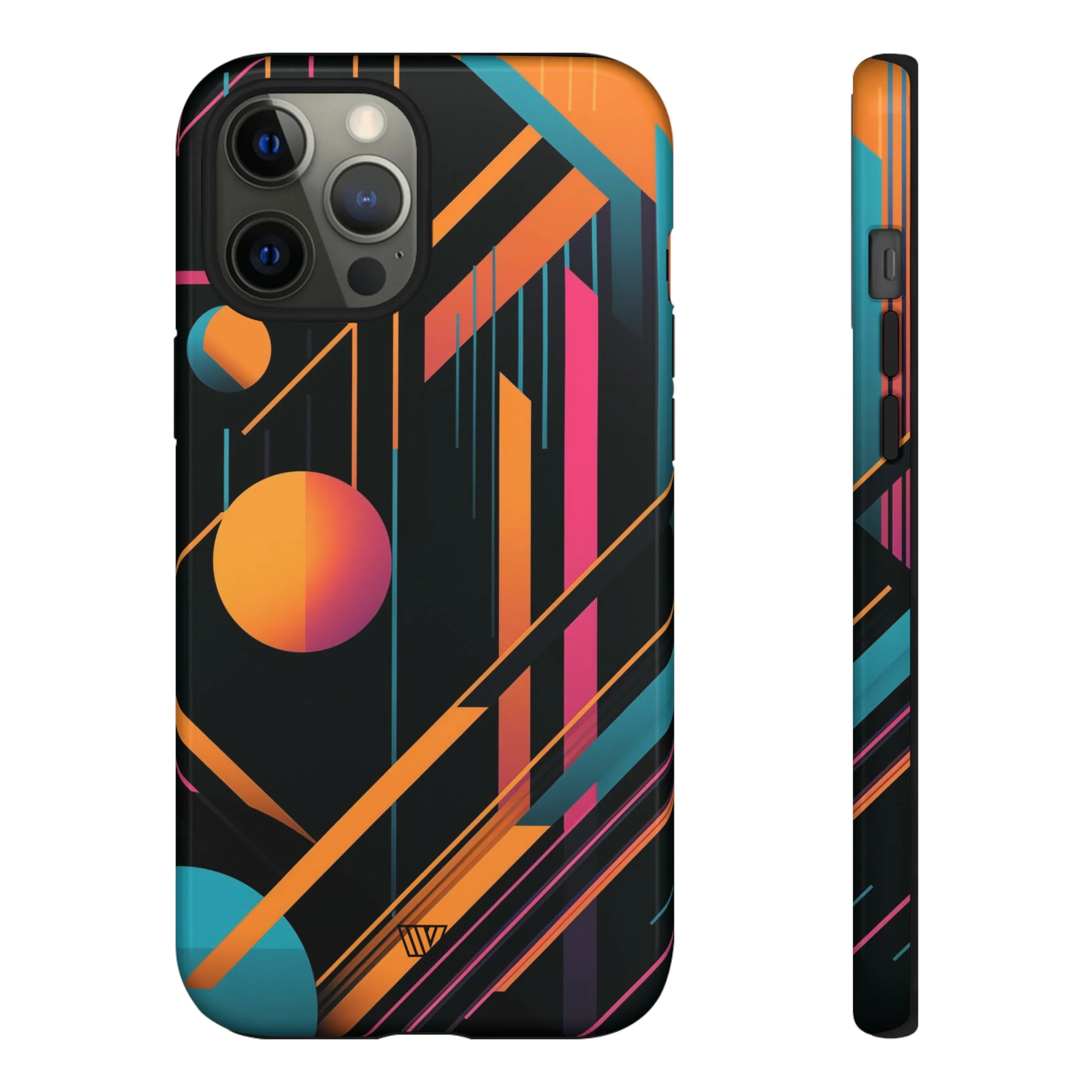 BOLD RETRO LINES | Tough Phone Case - Image 14