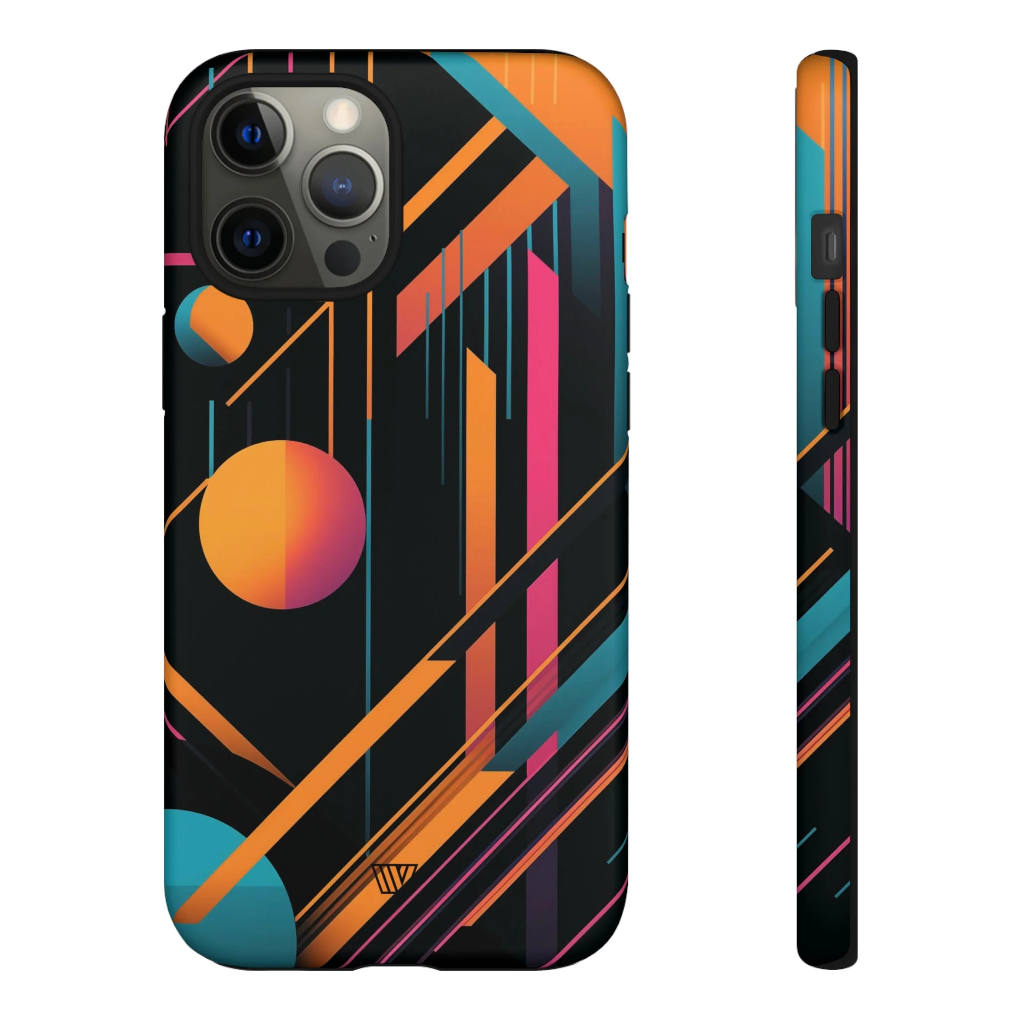 BOLD RETRO LINES | Tough Phone Case - Image 15