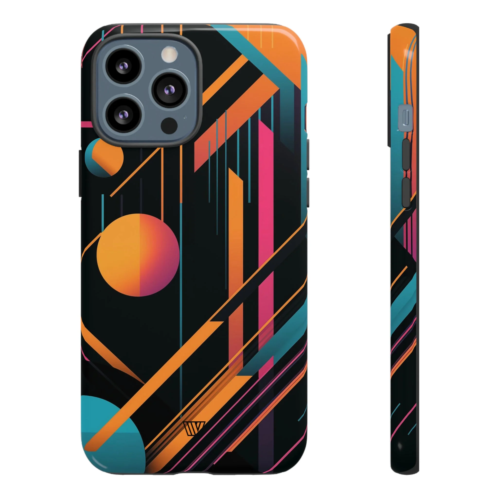 BOLD RETRO LINES | Tough Phone Case - Image 22