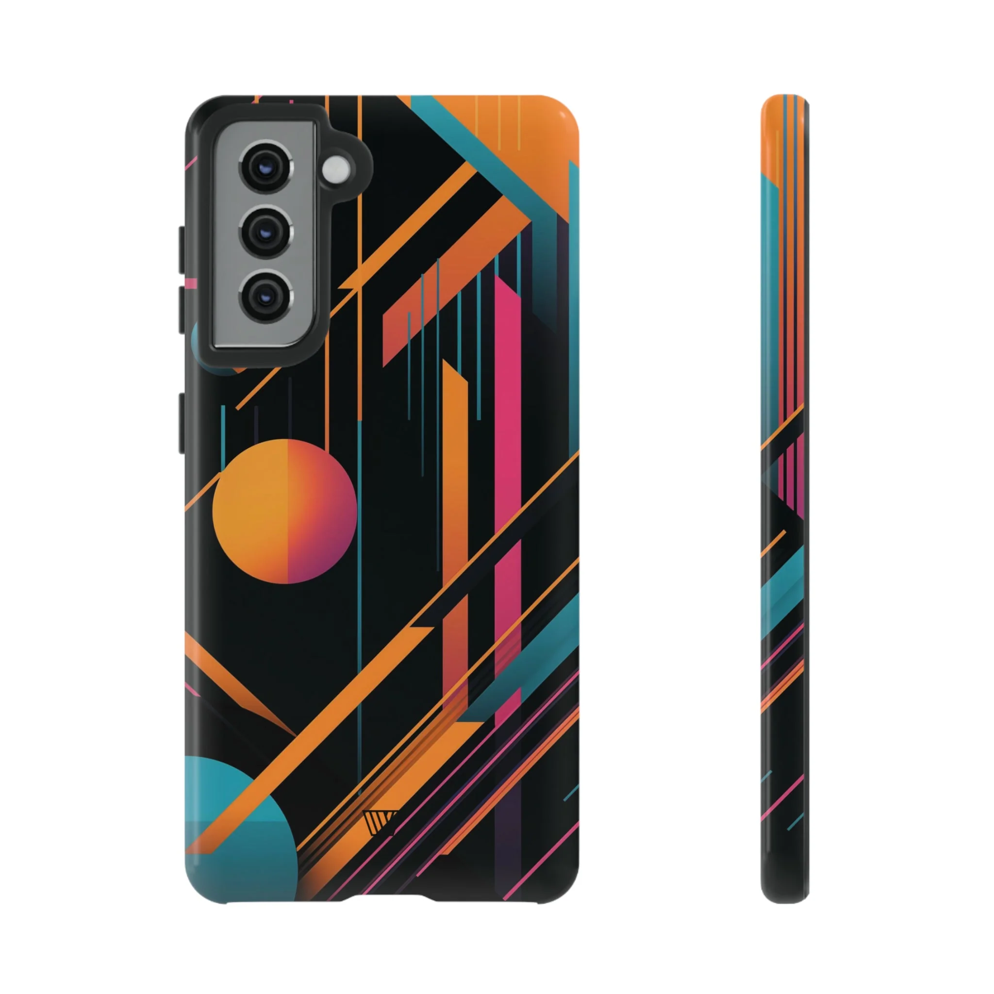 BOLD RETRO LINES | Tough Phone Case - Image 24
