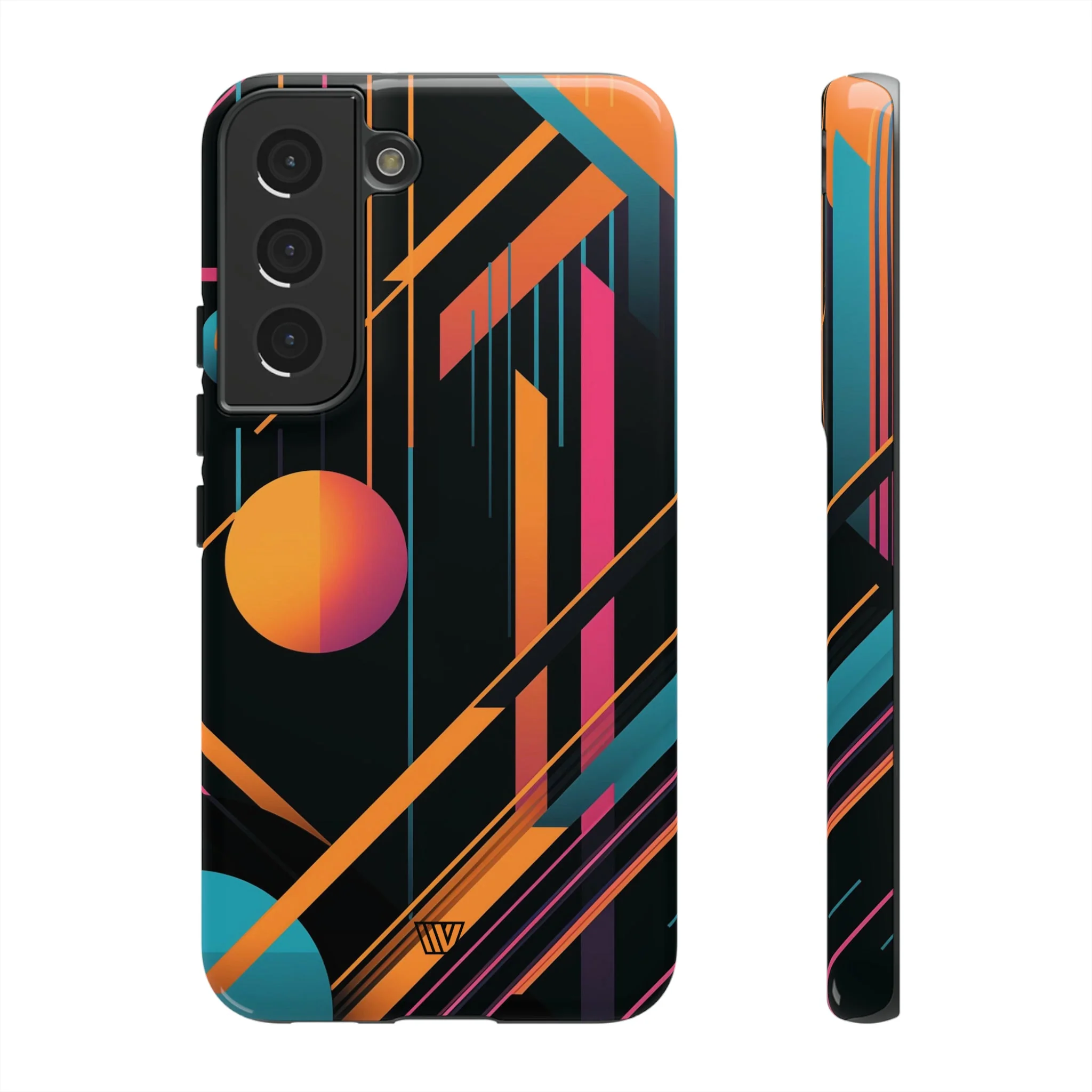 BOLD RETRO LINES | Tough Phone Case - Image 34