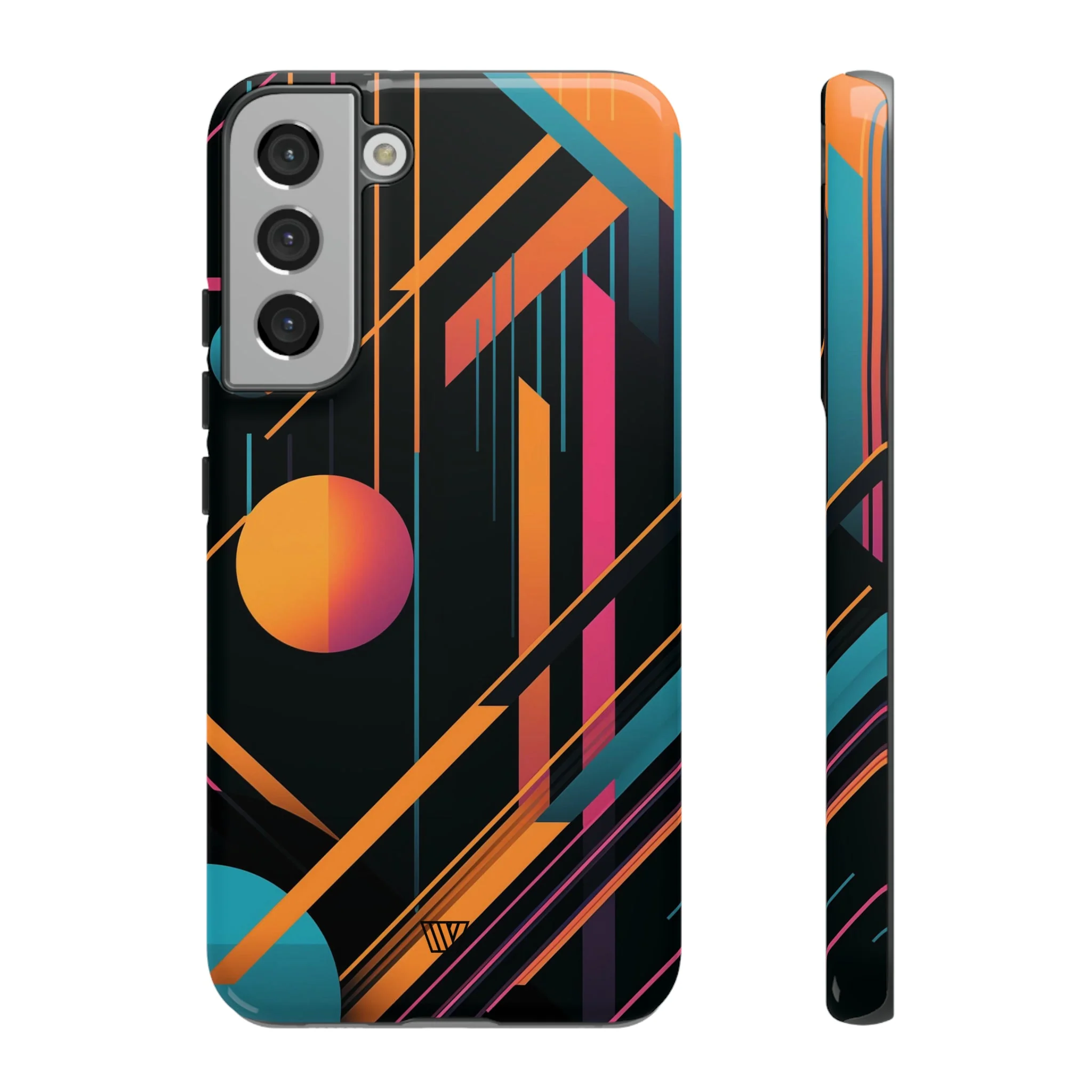 BOLD RETRO LINES | Tough Phone Case - Image 36