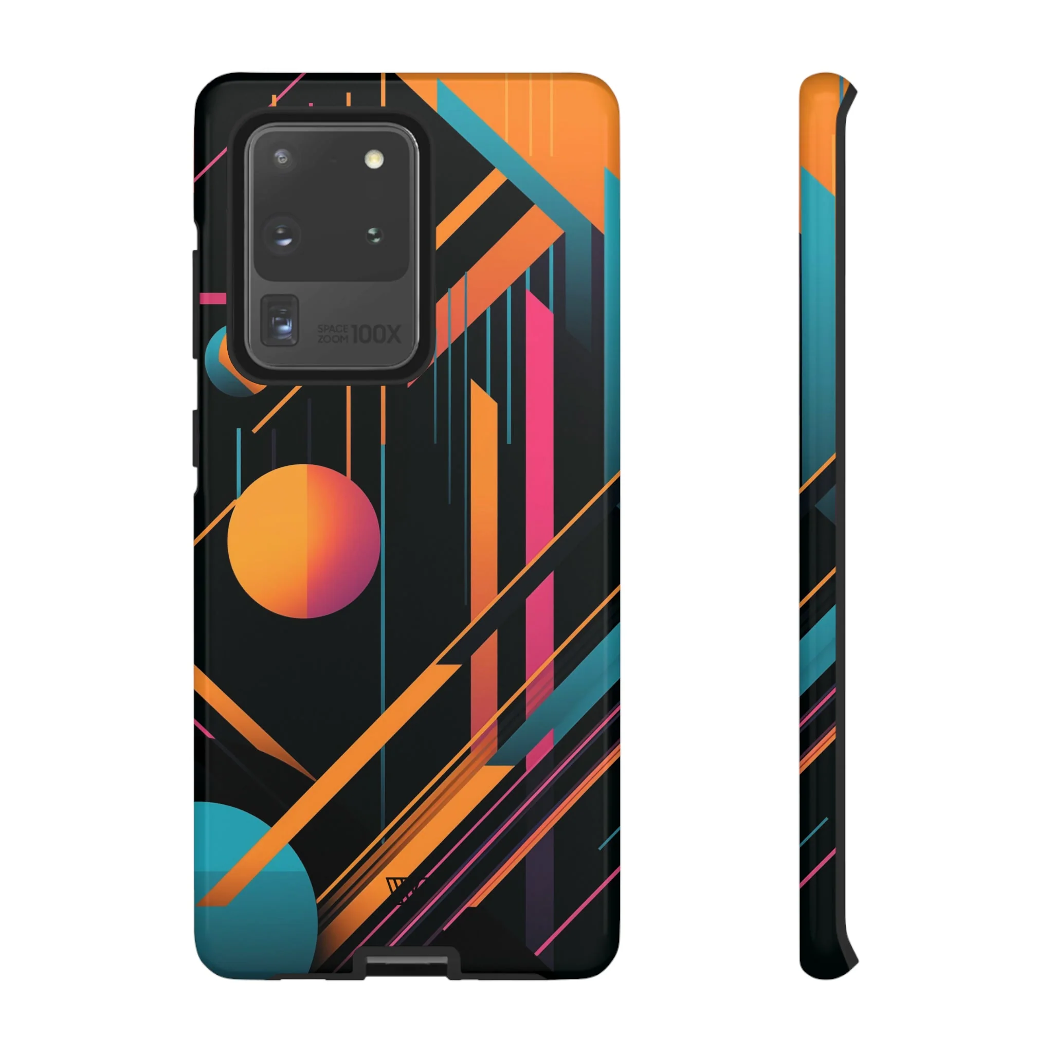 BOLD RETRO LINES | Tough Phone Case - Image 4