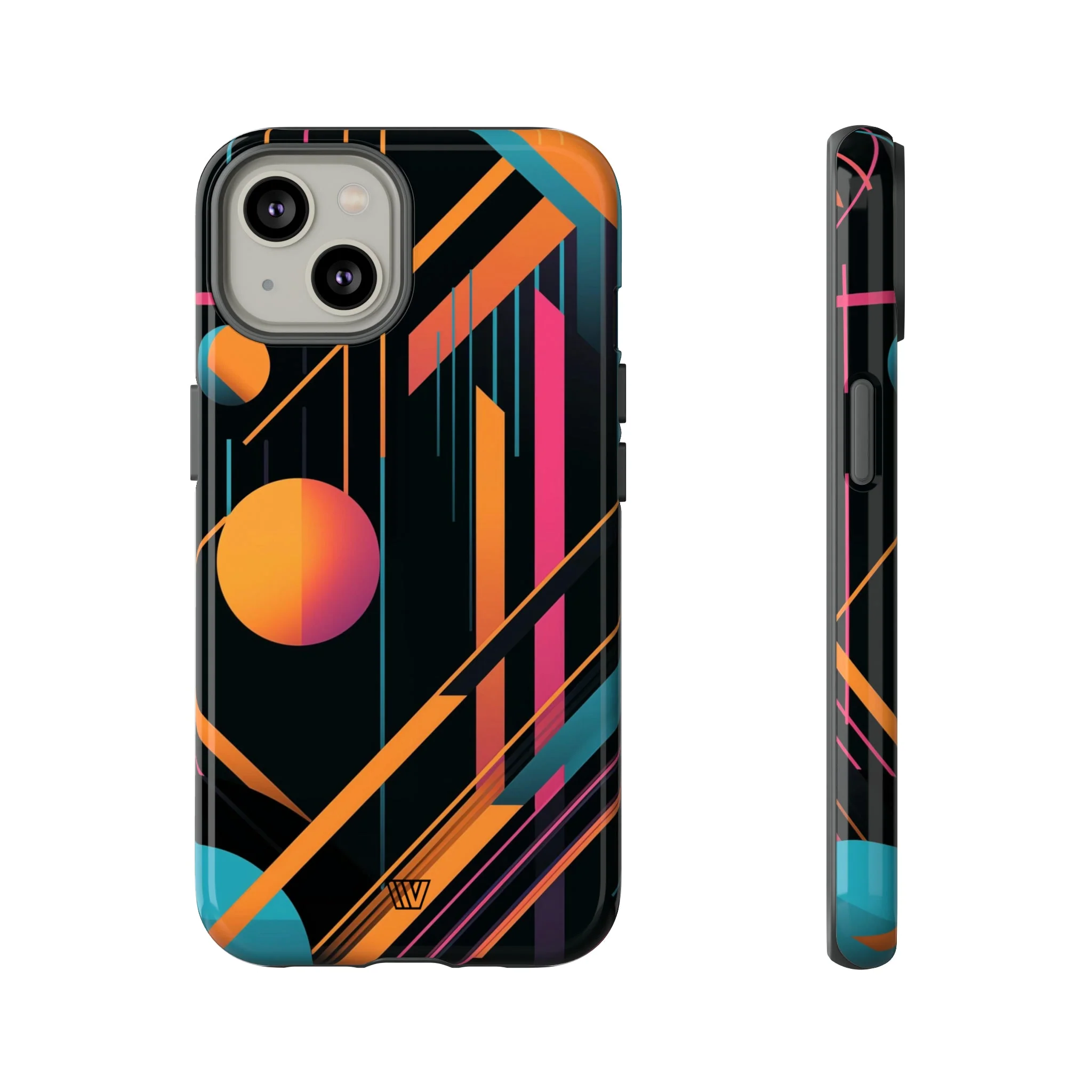 BOLD RETRO LINES | Tough Phone Case - Image 40