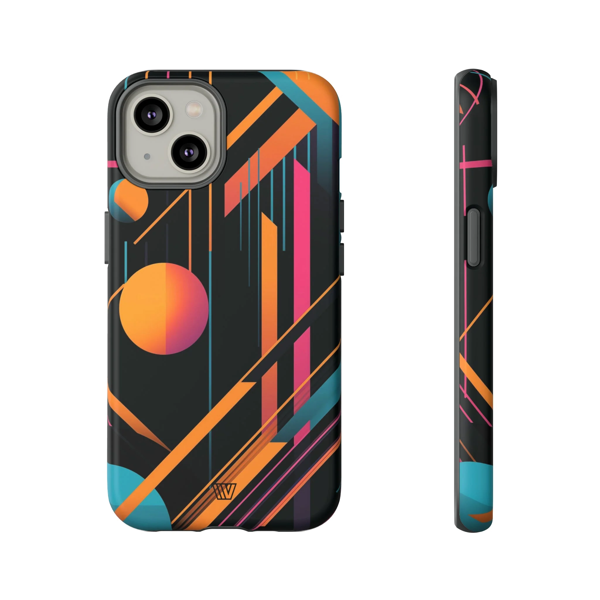 BOLD RETRO LINES | Tough Phone Case - Image 41