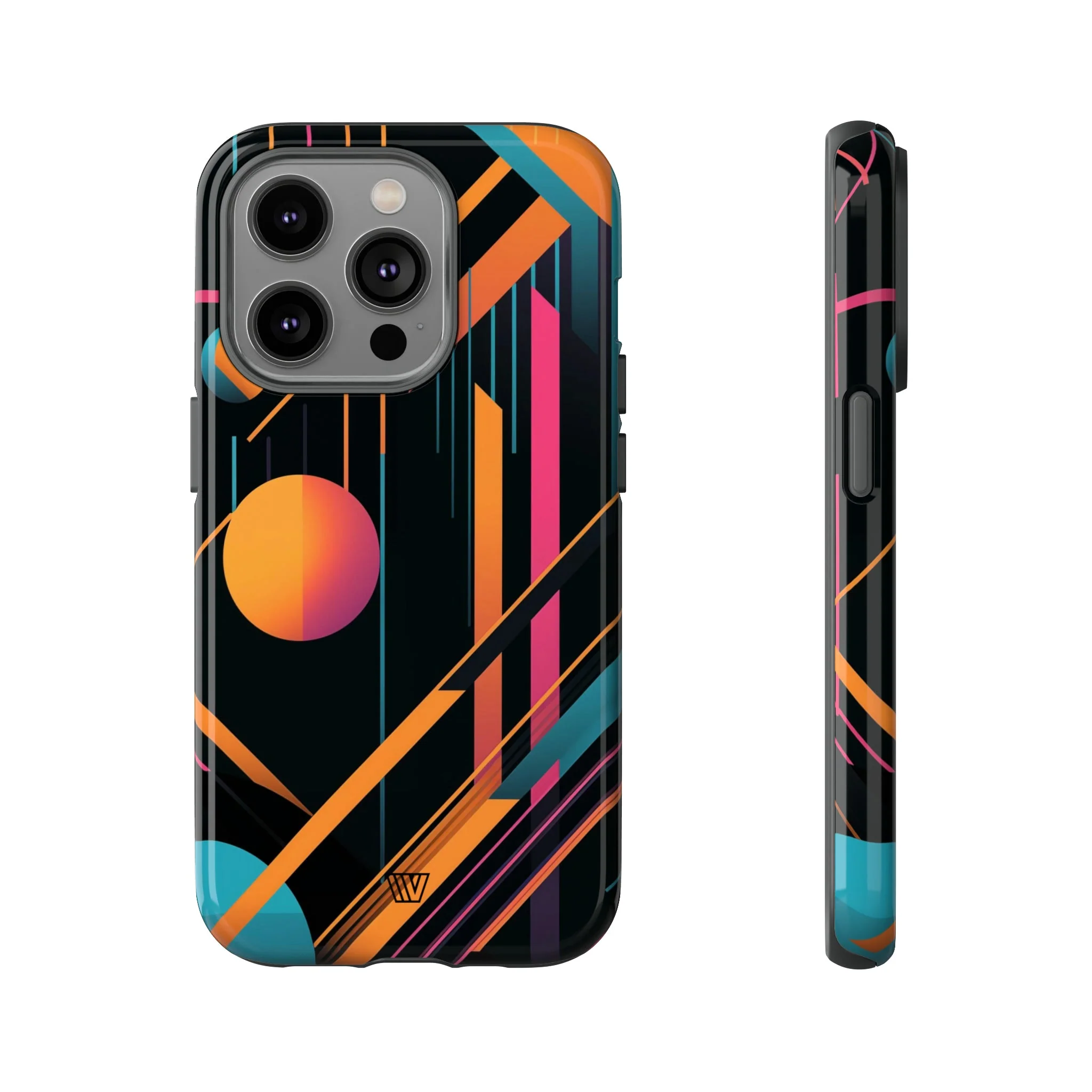 BOLD RETRO LINES | Tough Phone Case - Image 42
