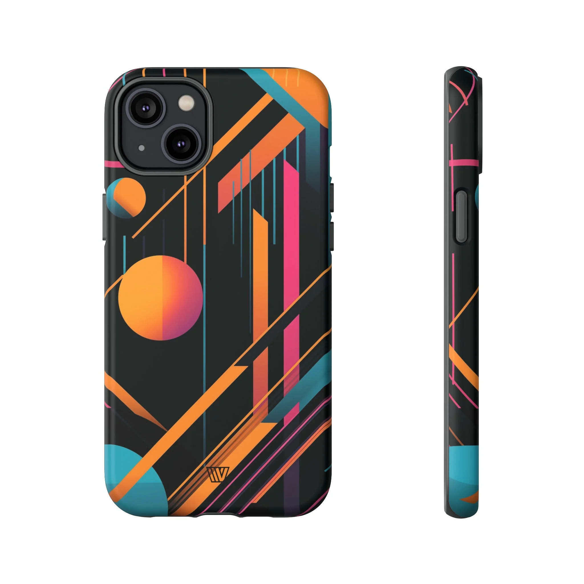 BOLD RETRO LINES | Tough Phone Case - Image 45