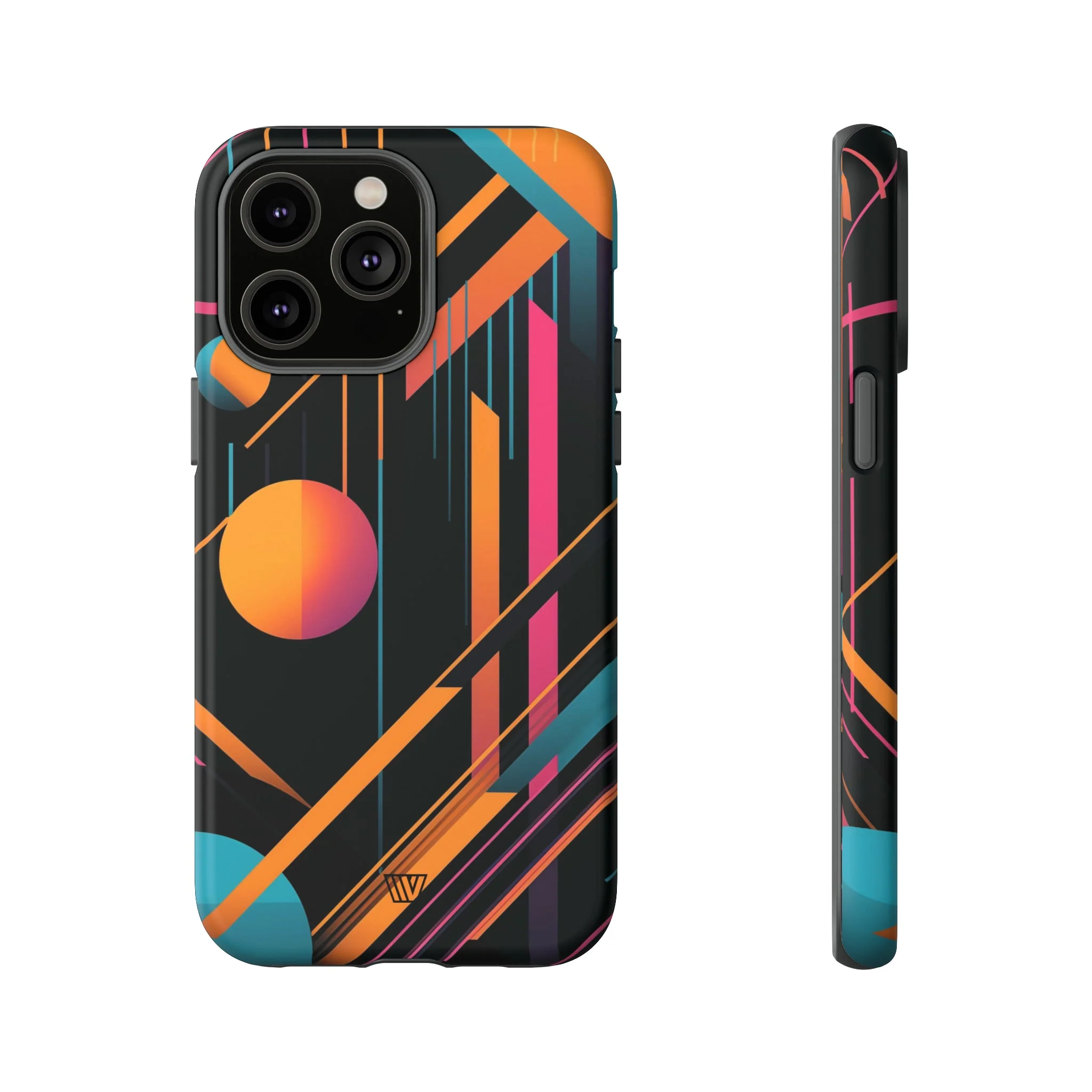 BOLD RETRO LINES | Tough Phone Case - Image 47