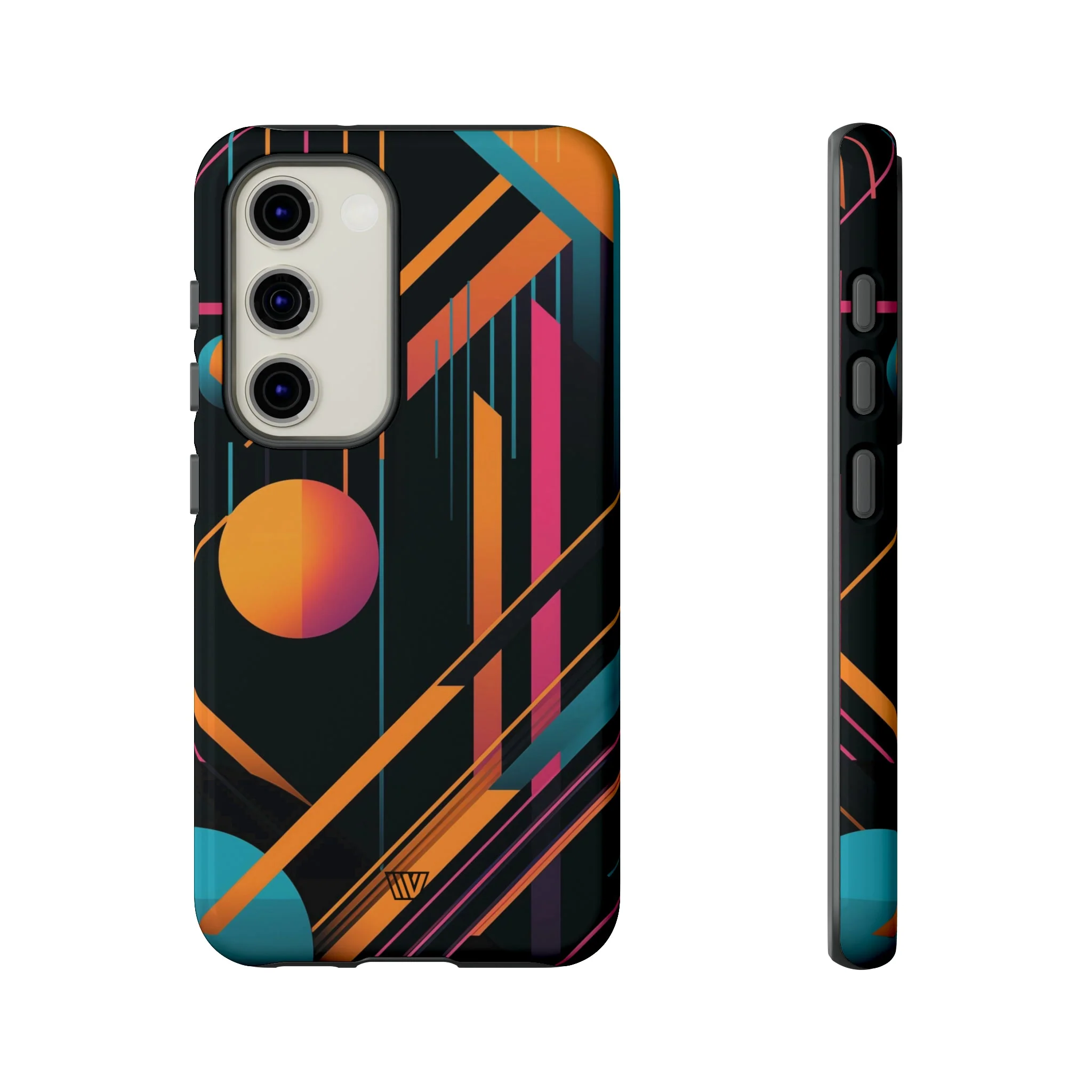 BOLD RETRO LINES | Tough Phone Case - Image 48