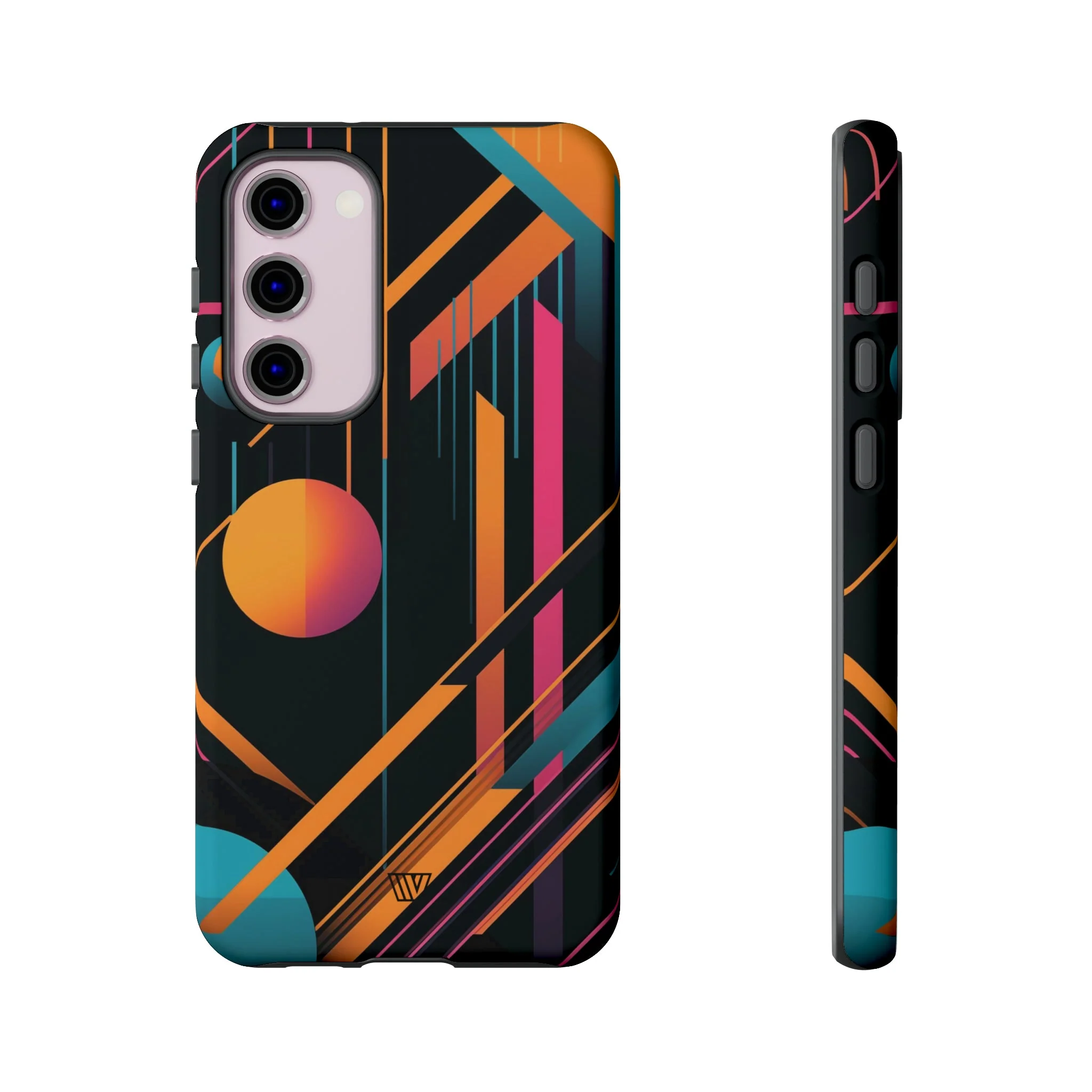 BOLD RETRO LINES | Tough Phone Case - Image 51