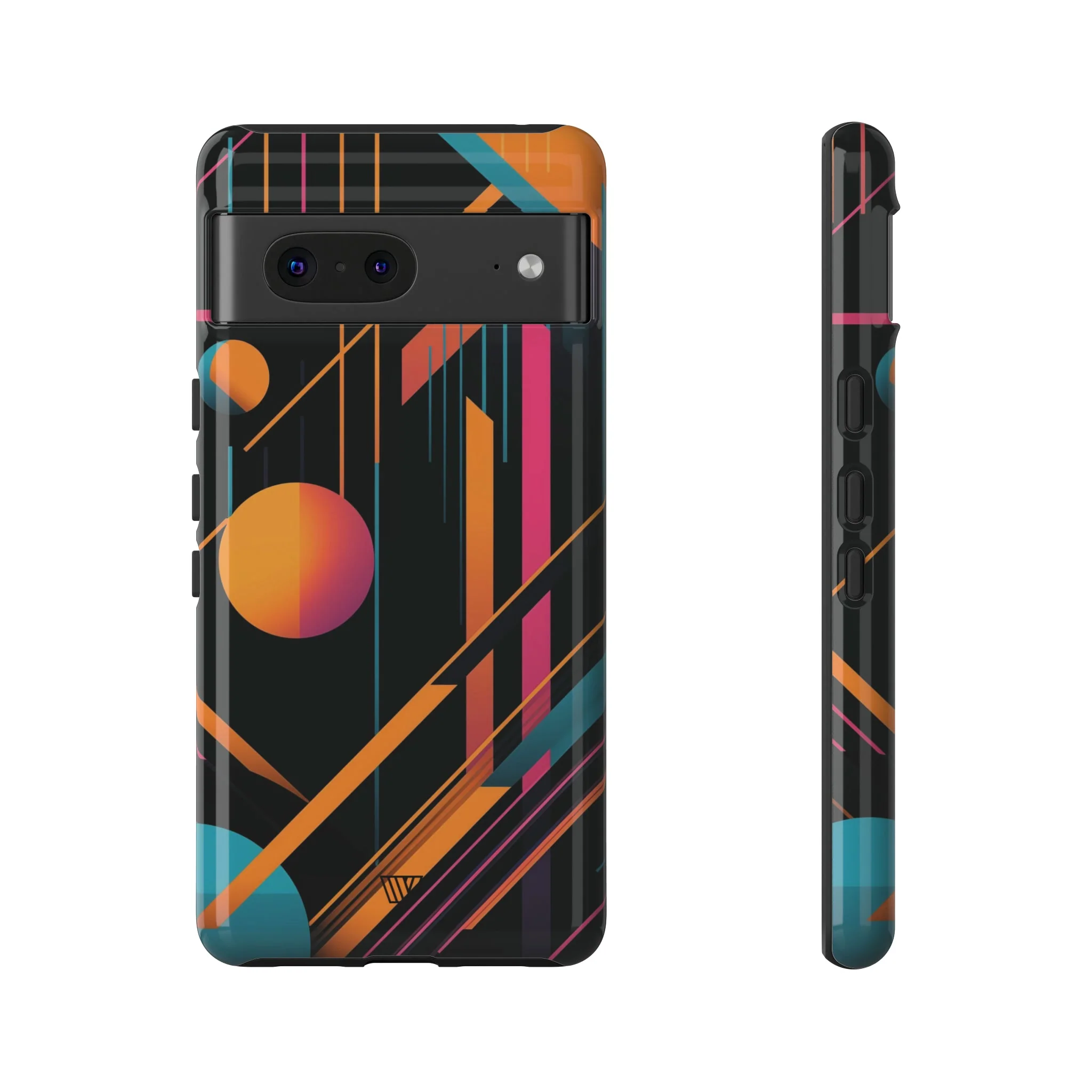 BOLD RETRO LINES | Tough Phone Case - Image 54