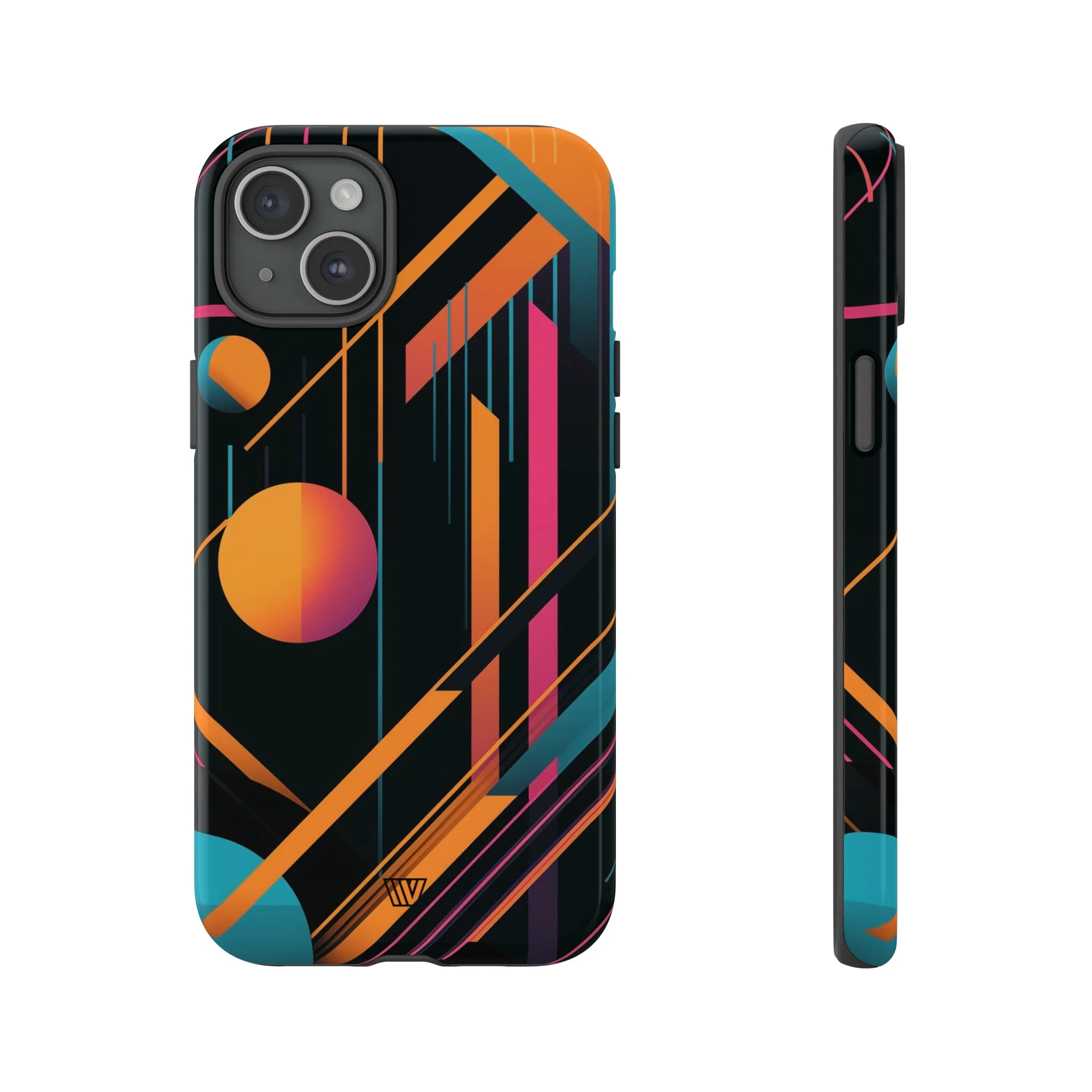 BOLD RETRO LINES | Tough Phone Case - Image 57