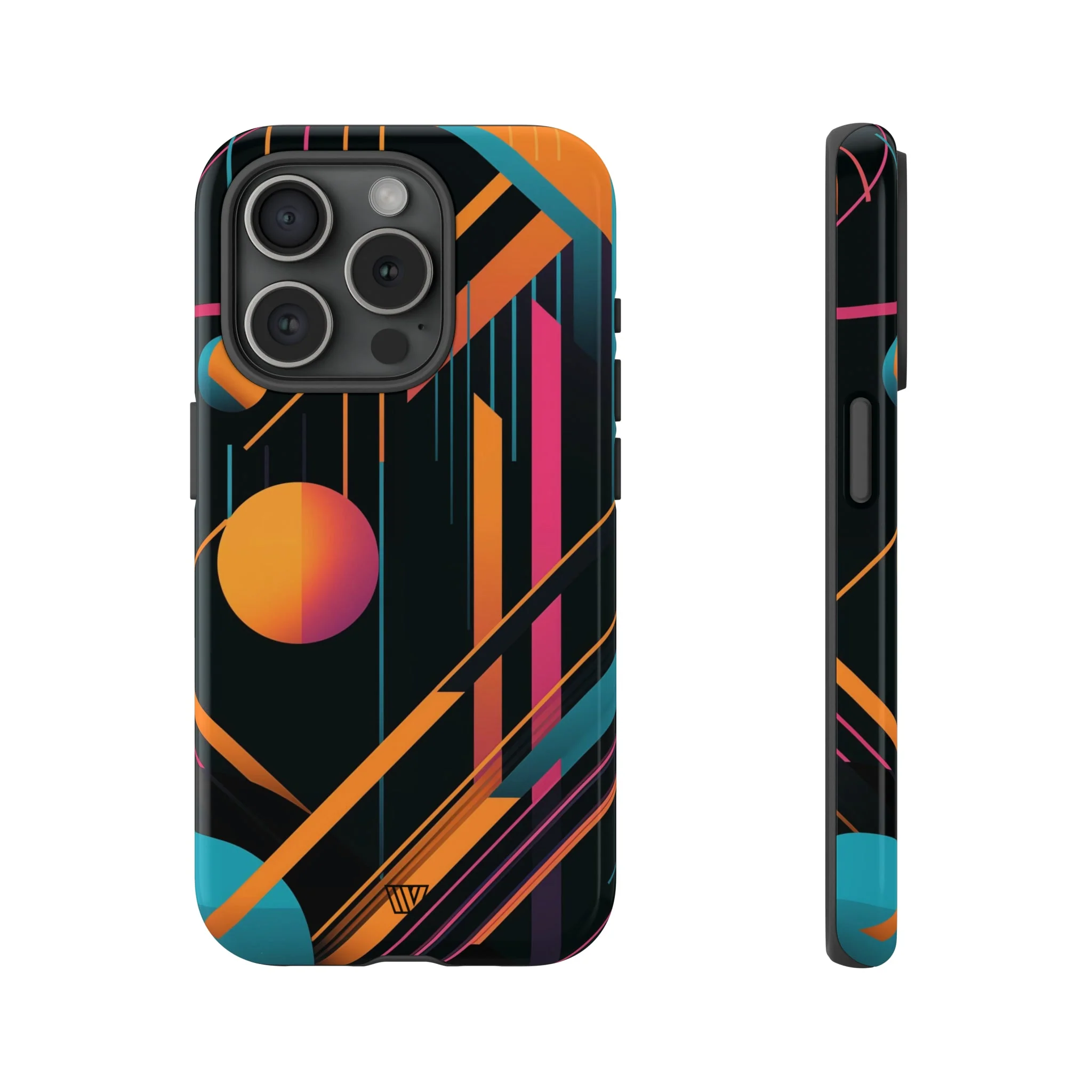 BOLD RETRO LINES | Tough Phone Case - Image 59