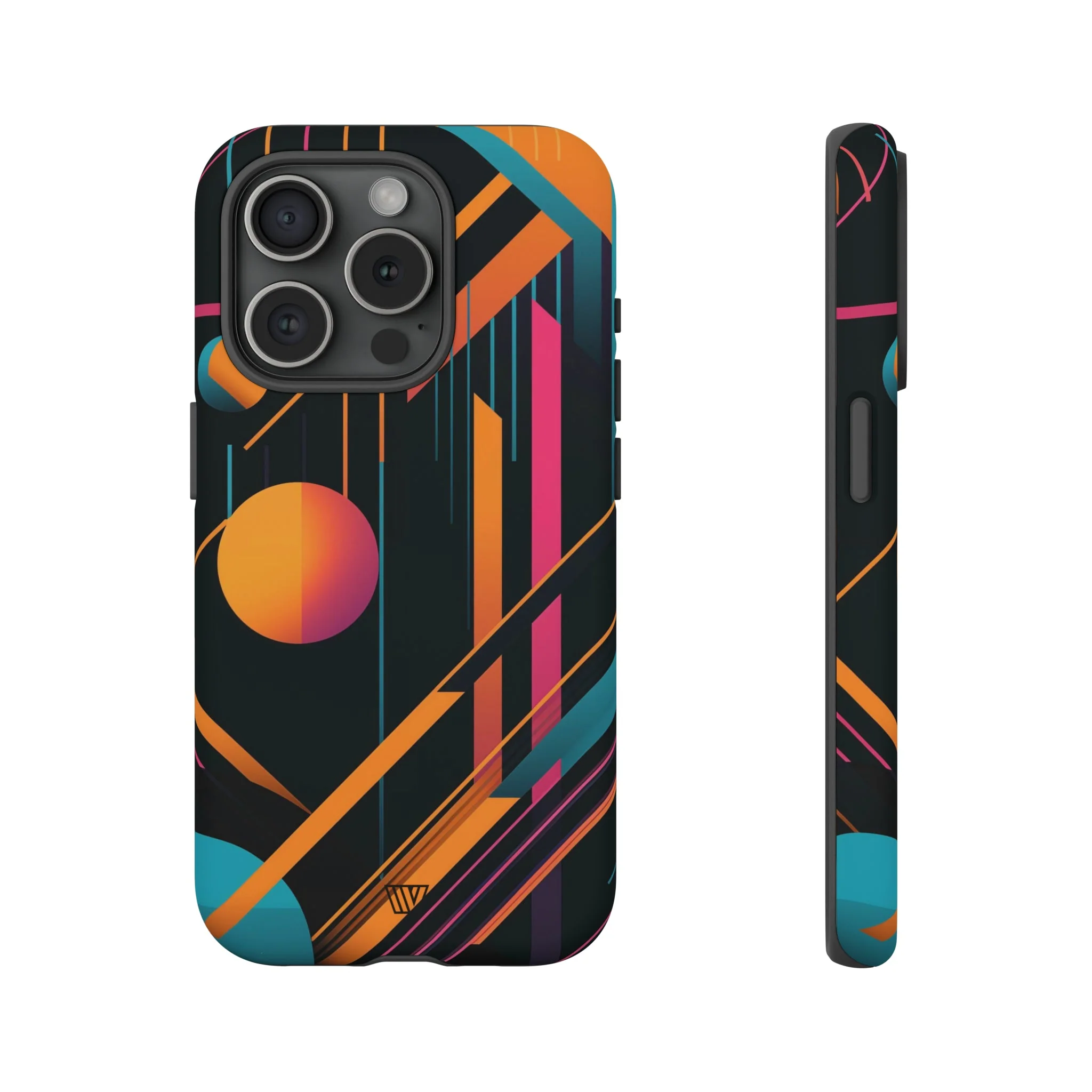 BOLD RETRO LINES | Tough Phone Case - Image 60