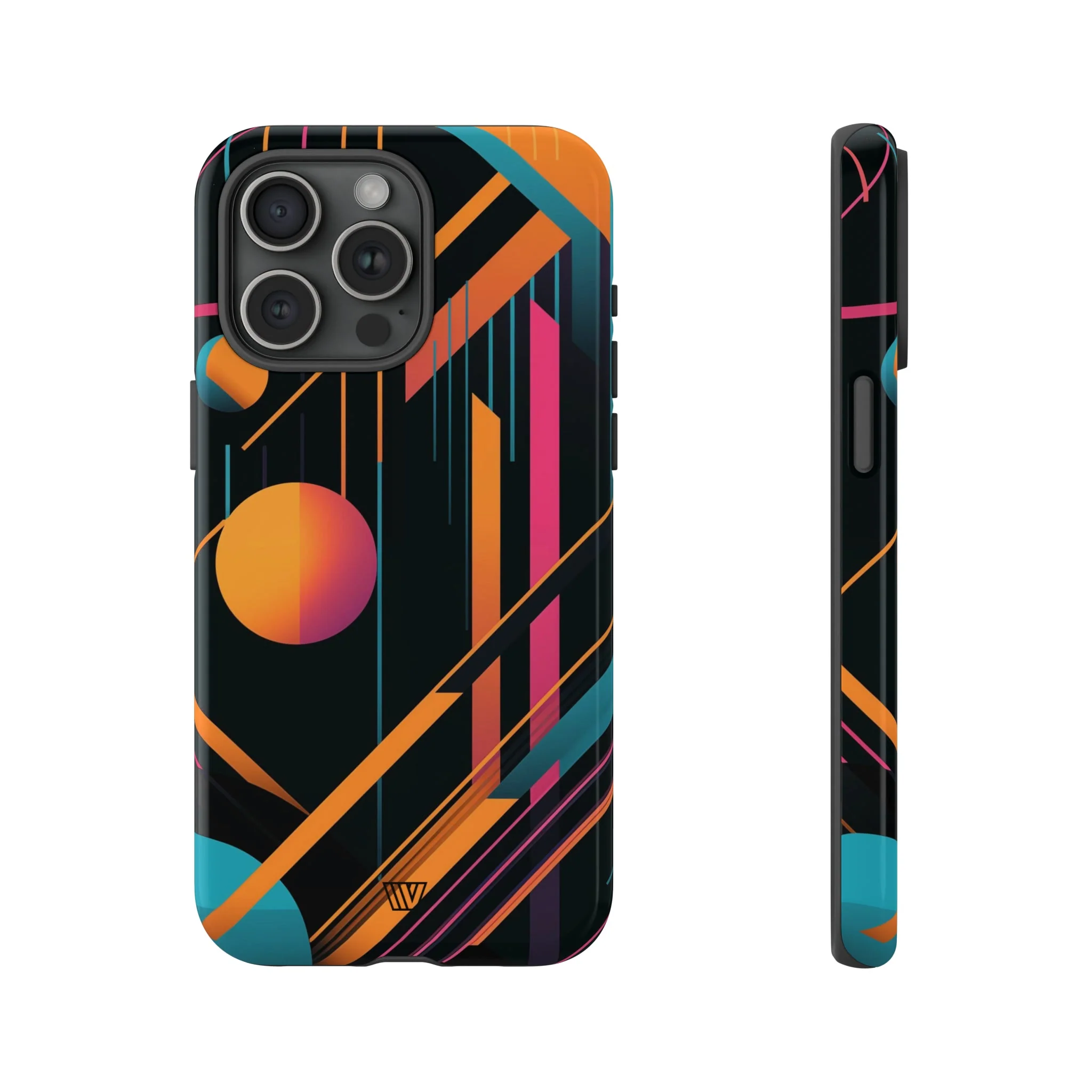 BOLD RETRO LINES | Tough Phone Case - Image 61