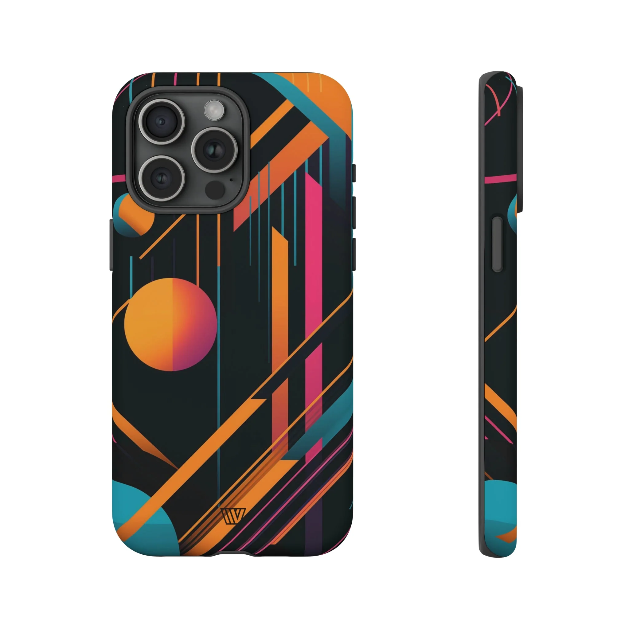 BOLD RETRO LINES | Tough Phone Case - Image 62