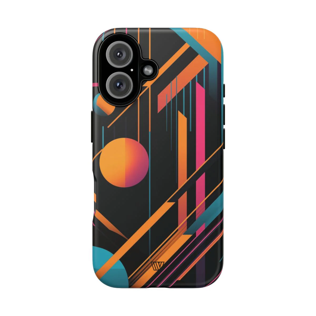 BOLD RETRO LINES | Tough Phone Case - Image 66