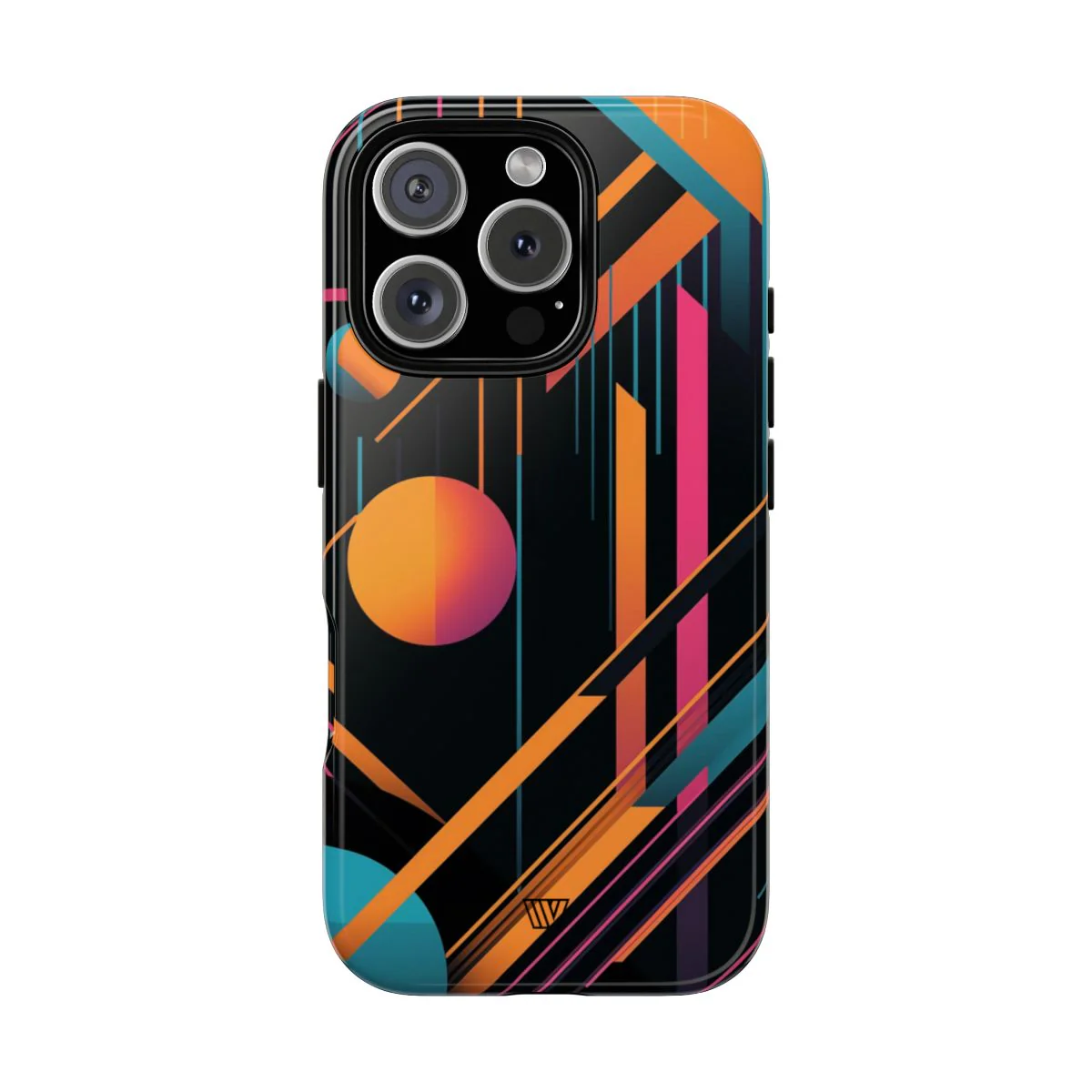 BOLD RETRO LINES | Tough Phone Case - Image 67