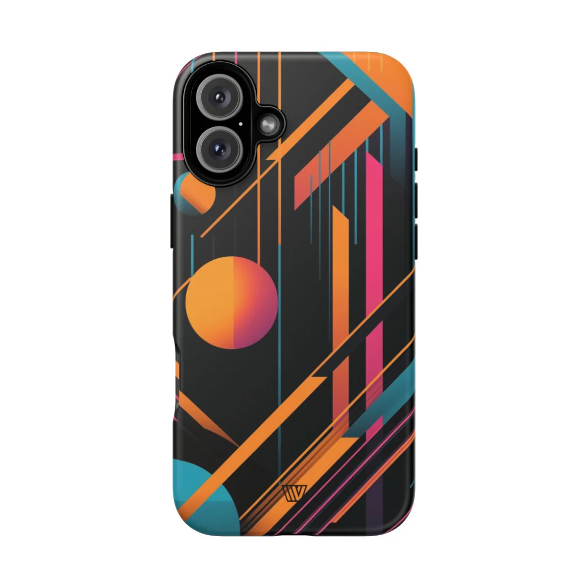 BOLD RETRO LINES | Tough Phone Case - Image 70