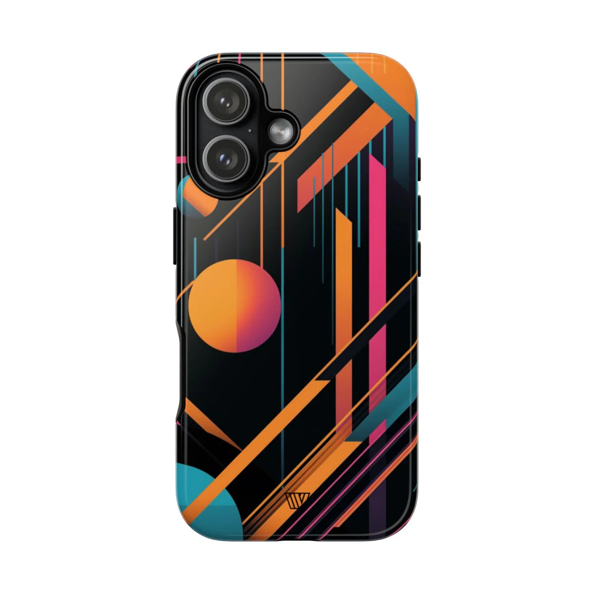 BOLD RETRO LINES | Tough Phone Case - Image 74