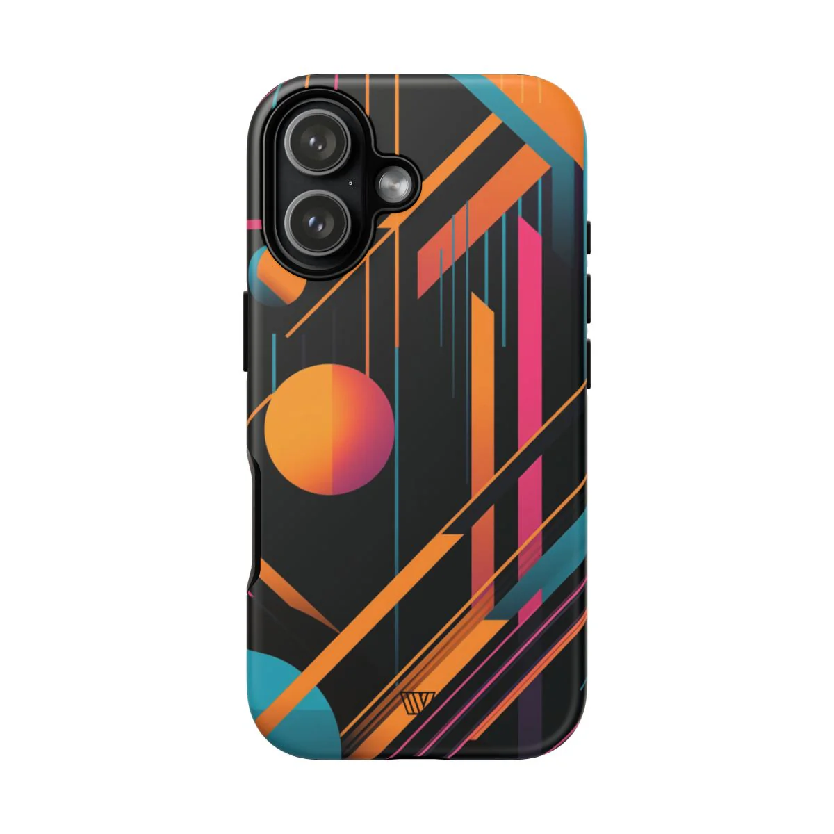 BOLD RETRO LINES | Tough Phone Case - Image 75