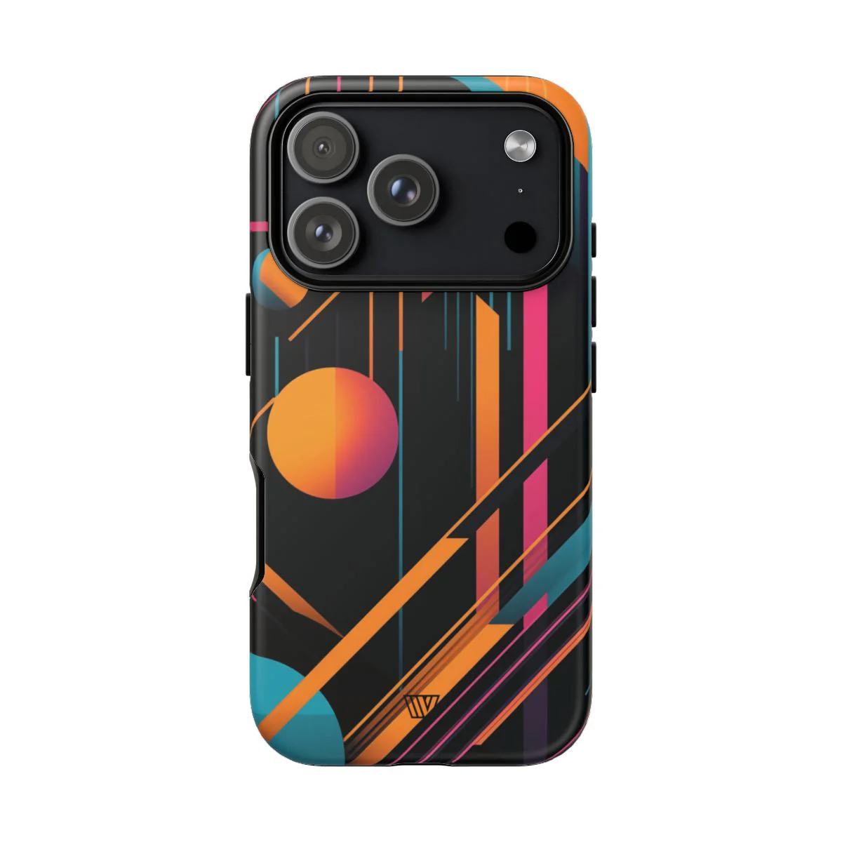 BOLD RETRO LINES | Tough Phone Case - Image 79