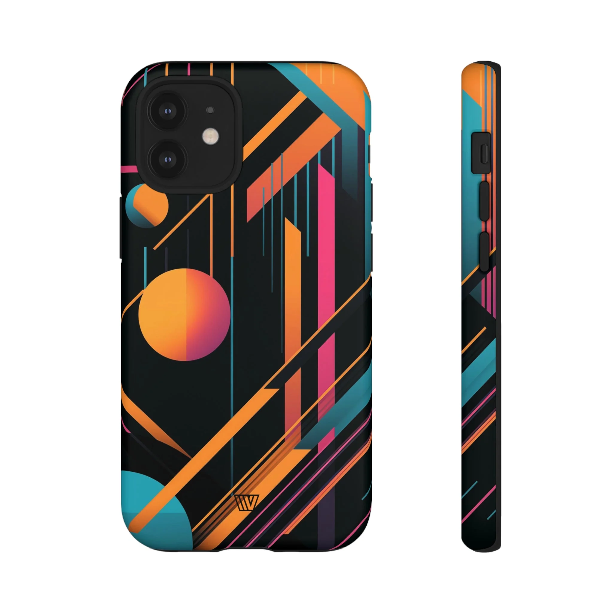 BOLD RETRO LINES | Tough Phone Case - Image 9