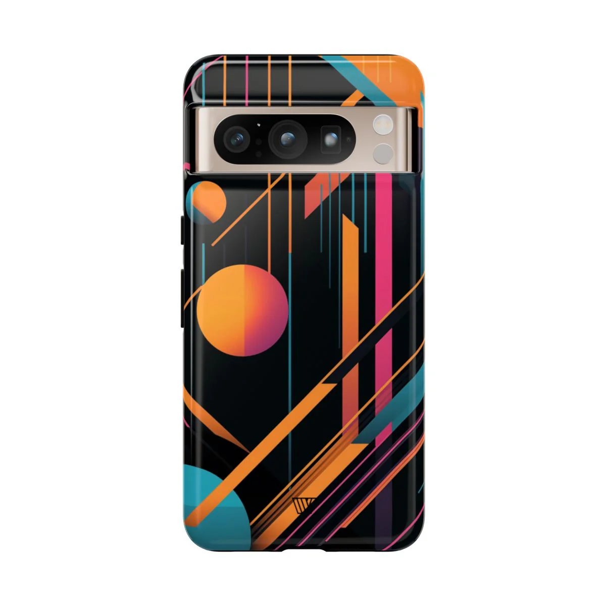 BOLD RETRO LINES | Tough Phone Case - Image 90