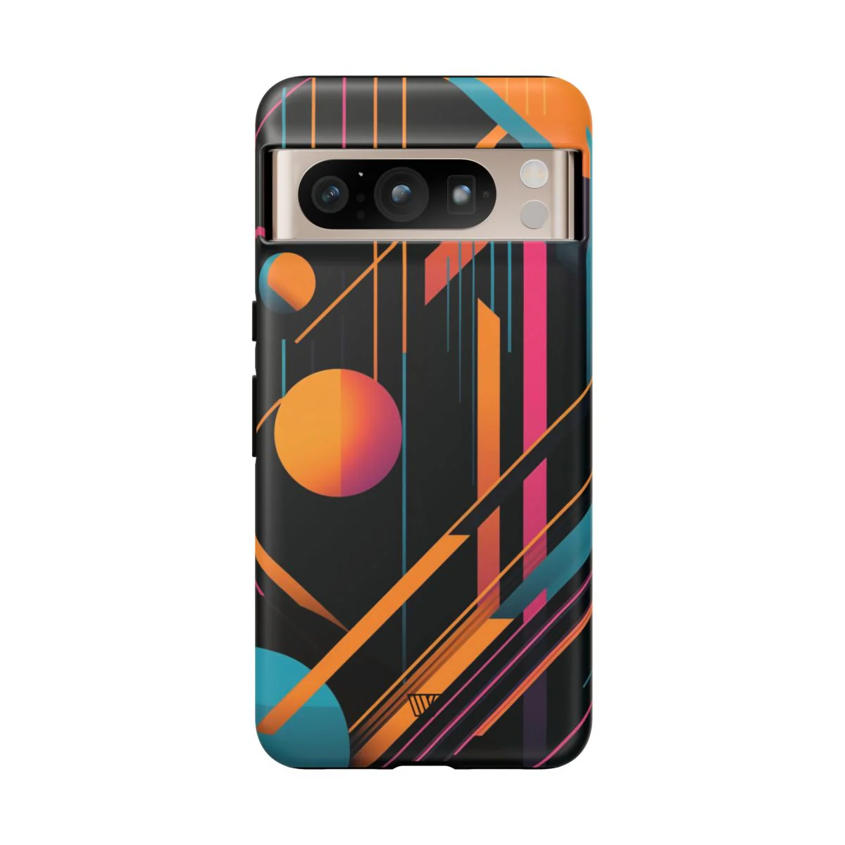 BOLD RETRO LINES | Tough Phone Case - Image 91