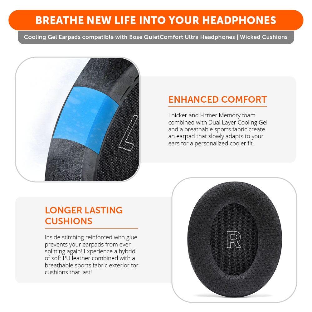Bose QuietComfort Ultra Cooling Gel Earpads - WC FreeZe QC Ultra - Image 22