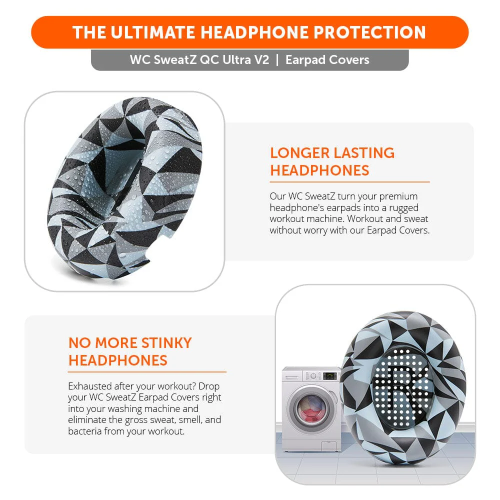 Bose QuietComfort Ultra Earpad Sweat Covers - WC SweatZ QC Ultra V2 - Image 15