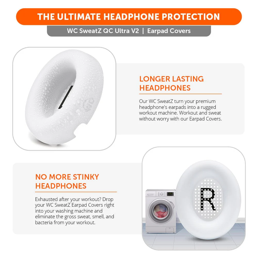 Bose QuietComfort Ultra Earpad Sweat Covers - WC SweatZ QC Ultra V2 - Image 27