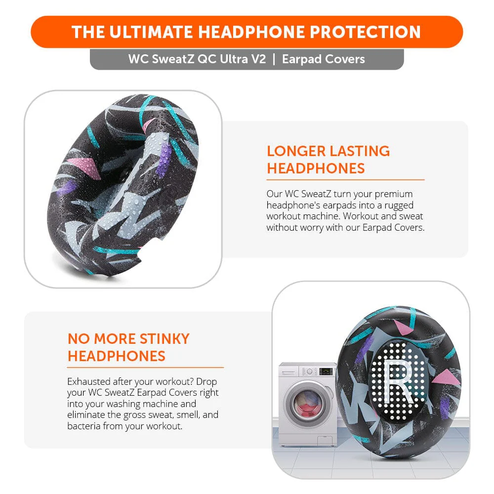 Bose QuietComfort Ultra Earpad Sweat Covers - WC SweatZ QC Ultra V2 - Image 9