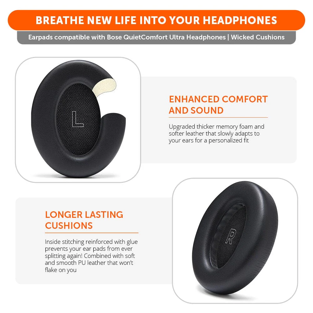 Bose QuietComfort Ultra Earpads by Wicked Cushions - Image 3