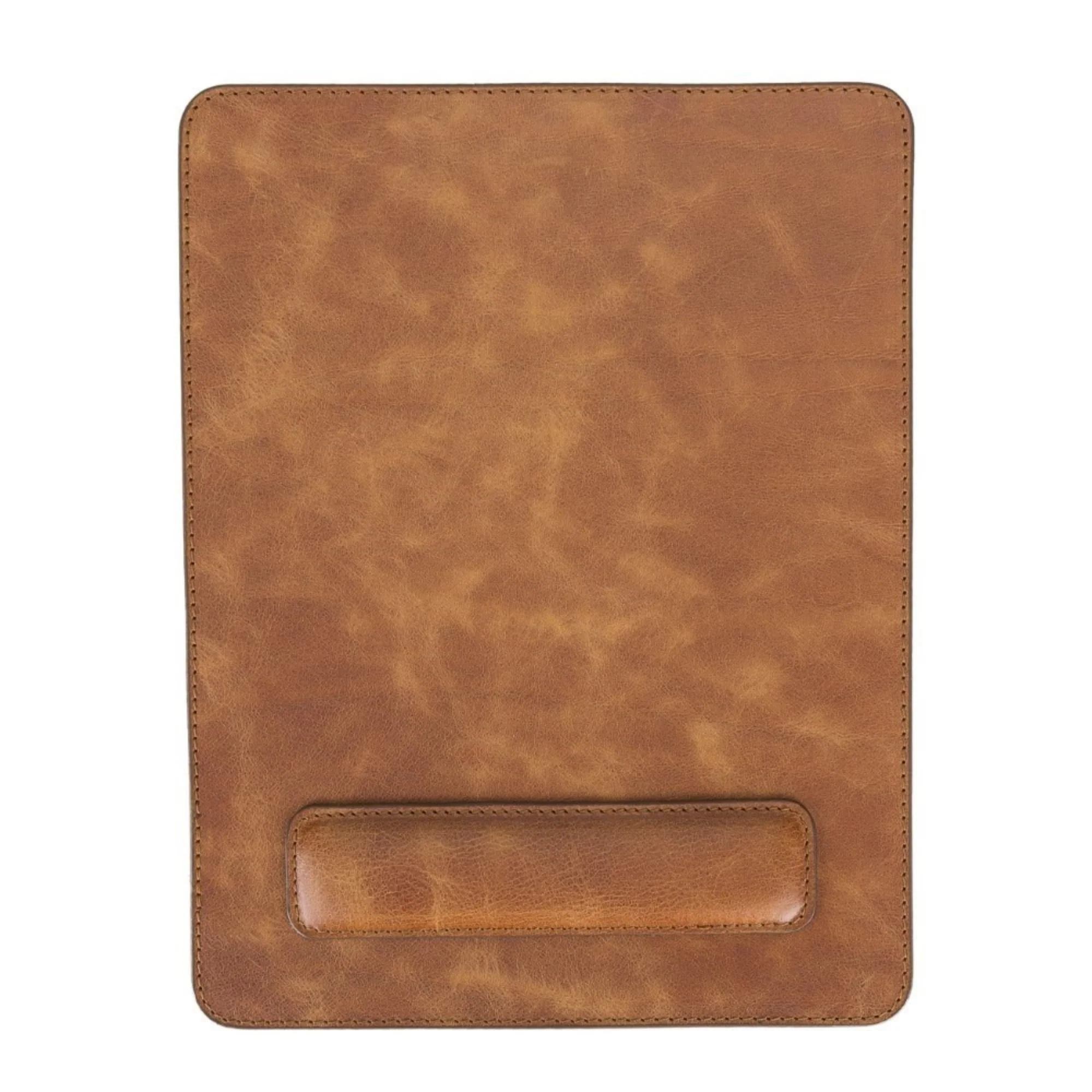 Boulder Full-Grain Leather Mouse Pad with Hand Support - Image 23