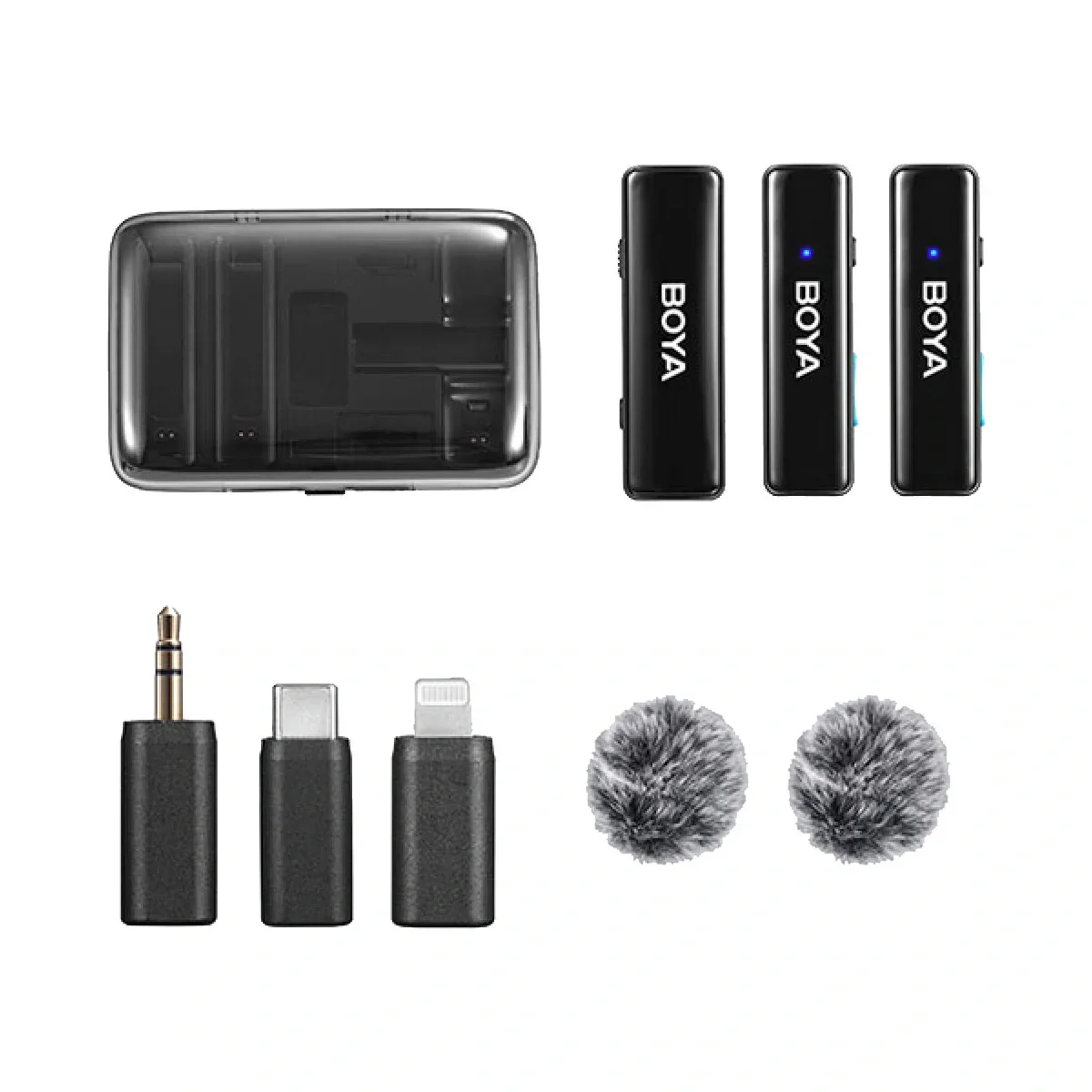 BOYA 2.4GHz Dual Wireless Lavalier Microphone - Image 2