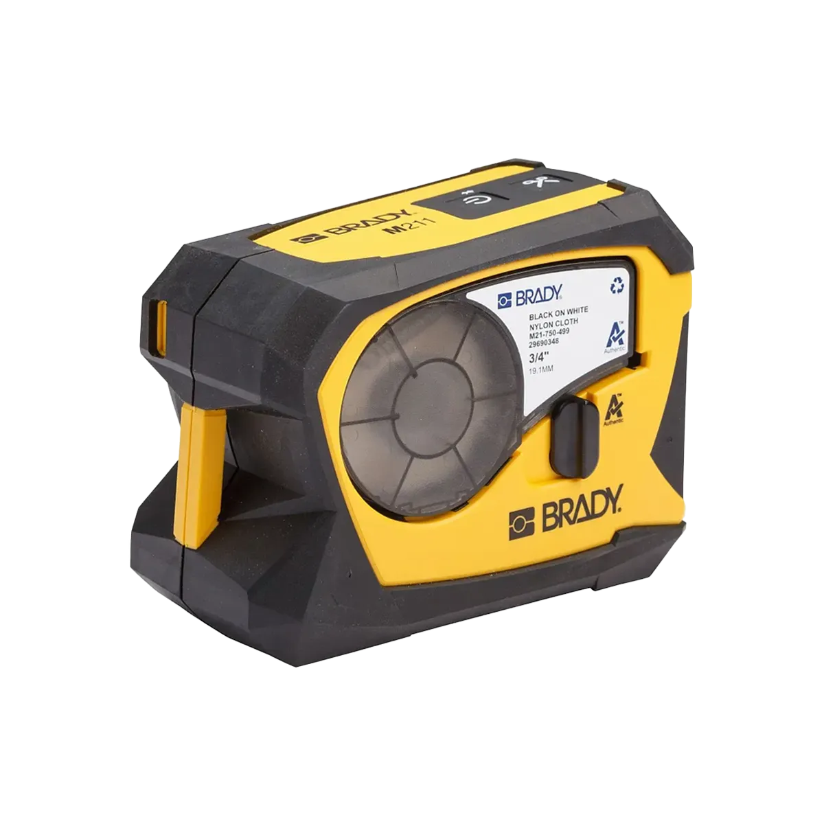Brady M211 Portable Bluetooth Monochrome Label Printer, Yellow/Black - Image 4