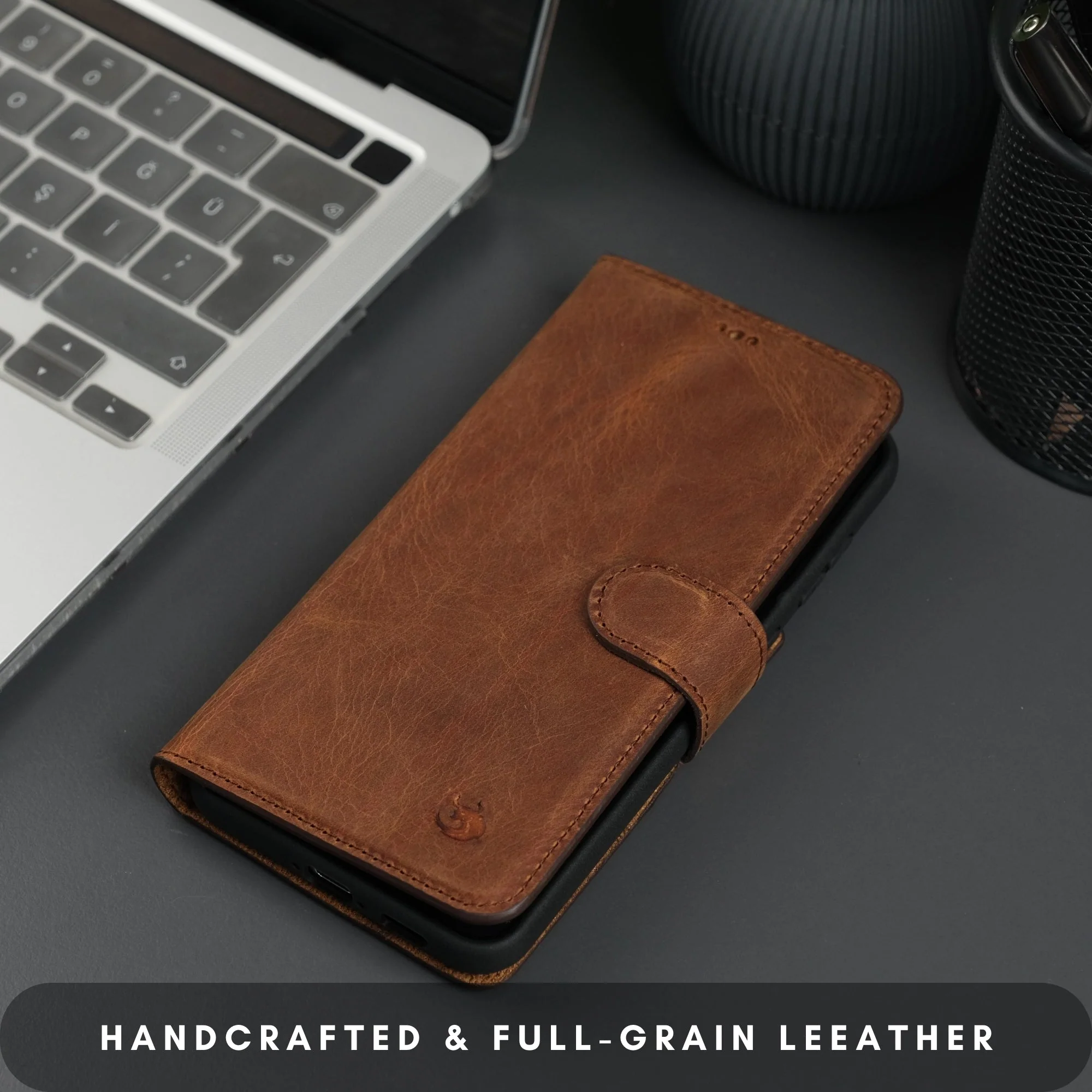 Buffalo Leather Samsung Galaxy S24 Plus Wallet with Detachable Case - Image 16