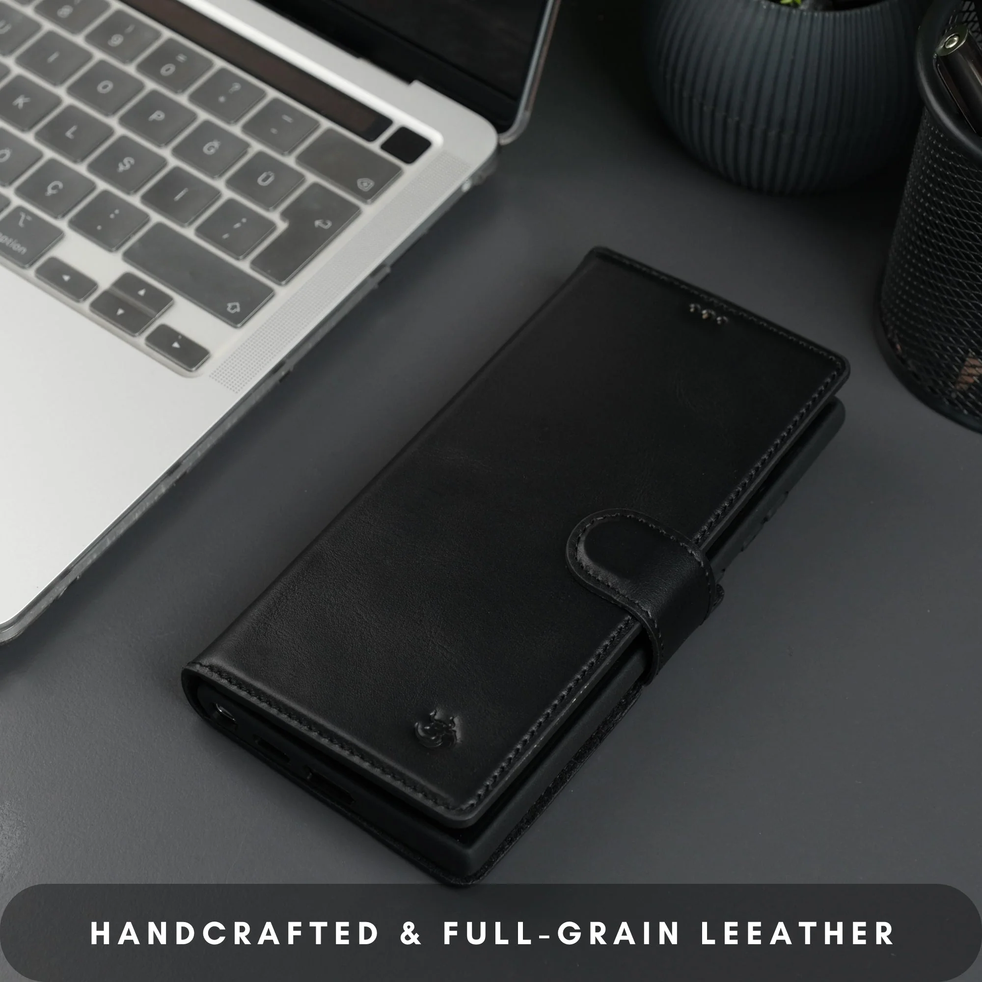 Buffalo Leather Samsung Galaxy S24 Ultra Wallet with Detachable Case - Image 9