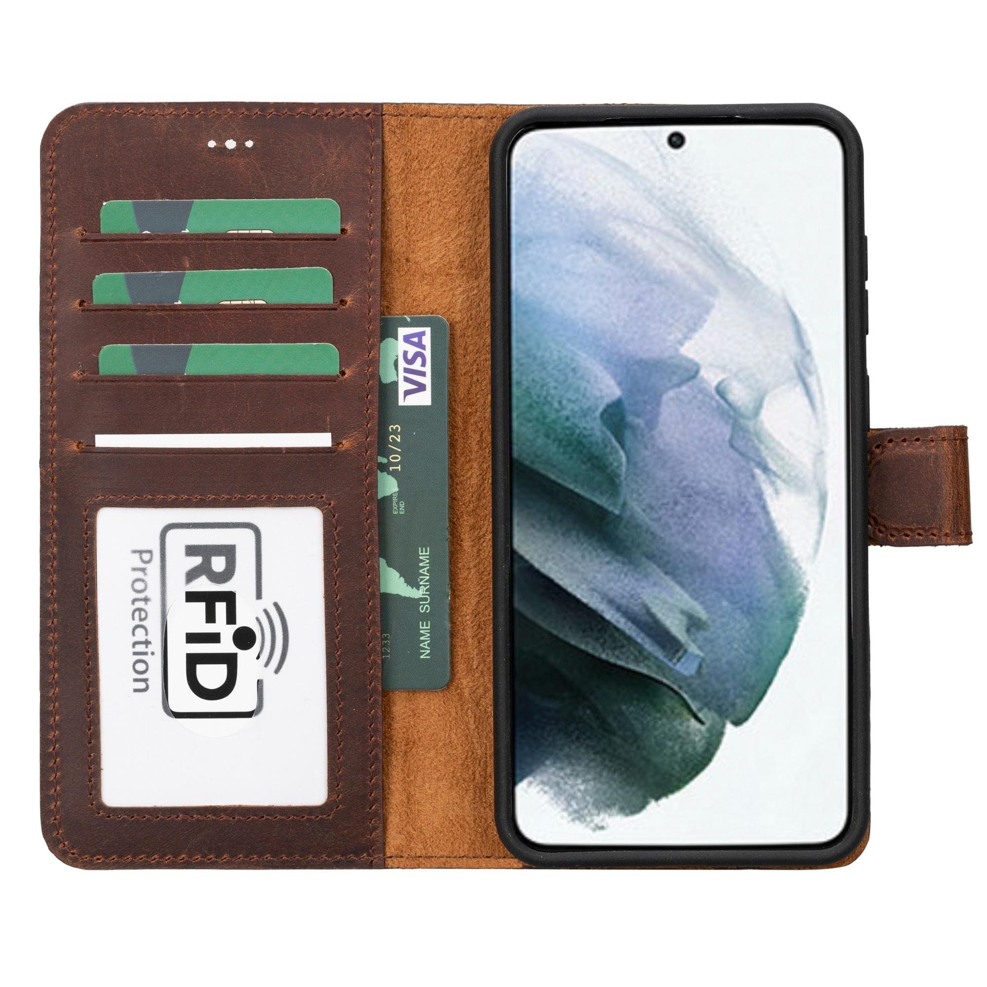 Buffalo Samsung Galaxy S20 Series Detachable Leather Wallet Case - Image 30