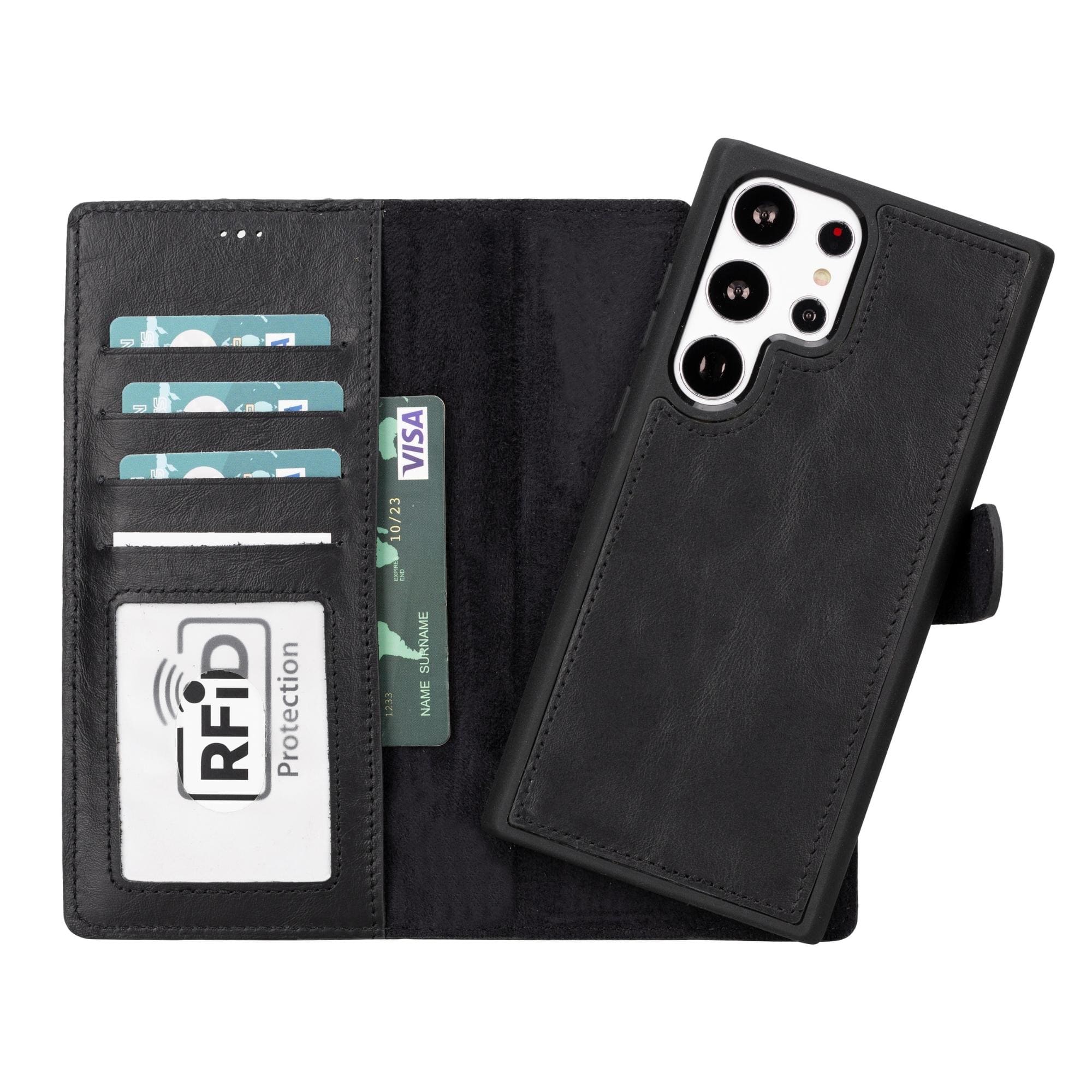 Buffalo Samsung Galaxy S21 Series Detachable Leather Wallet Case - Image 15