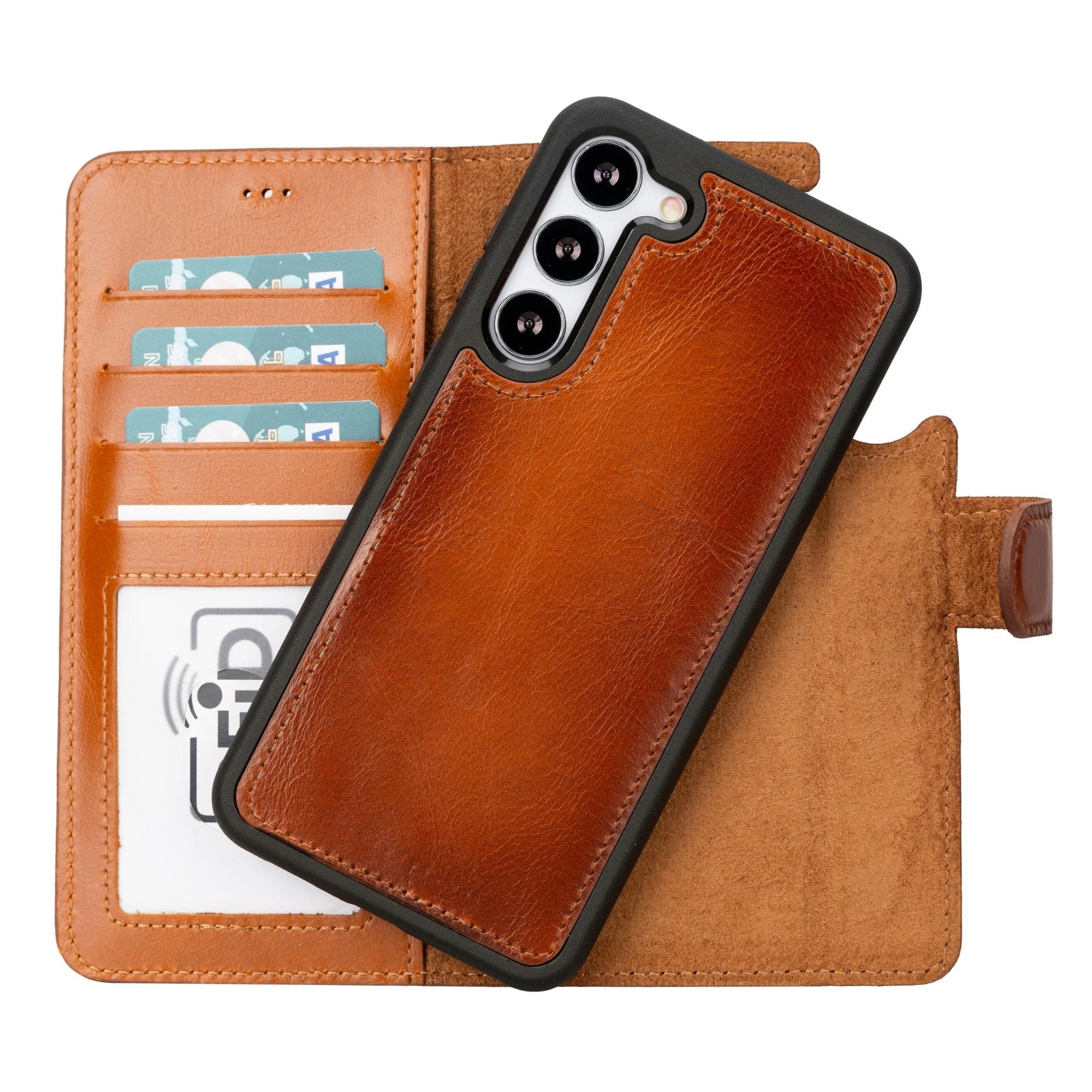 Buffalo Samsung Galaxy S23 Series Detachable Leather Wallet Case - Image 22