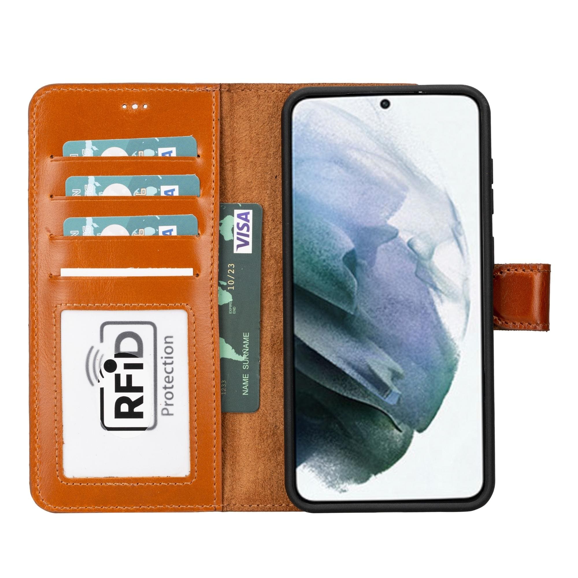 Buffalo Samsung Galaxy S23 Series Detachable Leather Wallet Case - Image 23