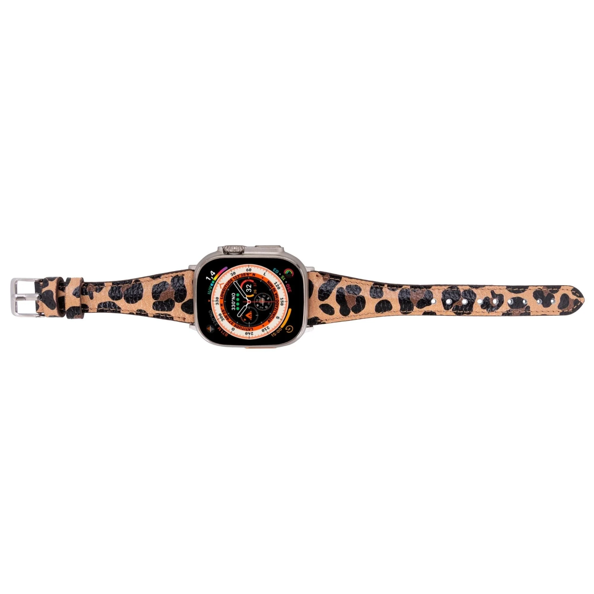 Buford Slim Leather Bands for Apple Watch 9, Ultra 2 & SE - Image 13