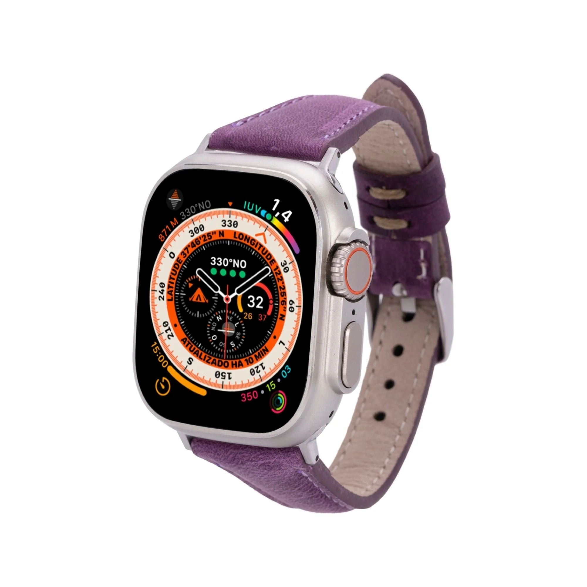 Buford Slim Leather Bands for Apple Watch 9, Ultra 2 & SE - Image 16
