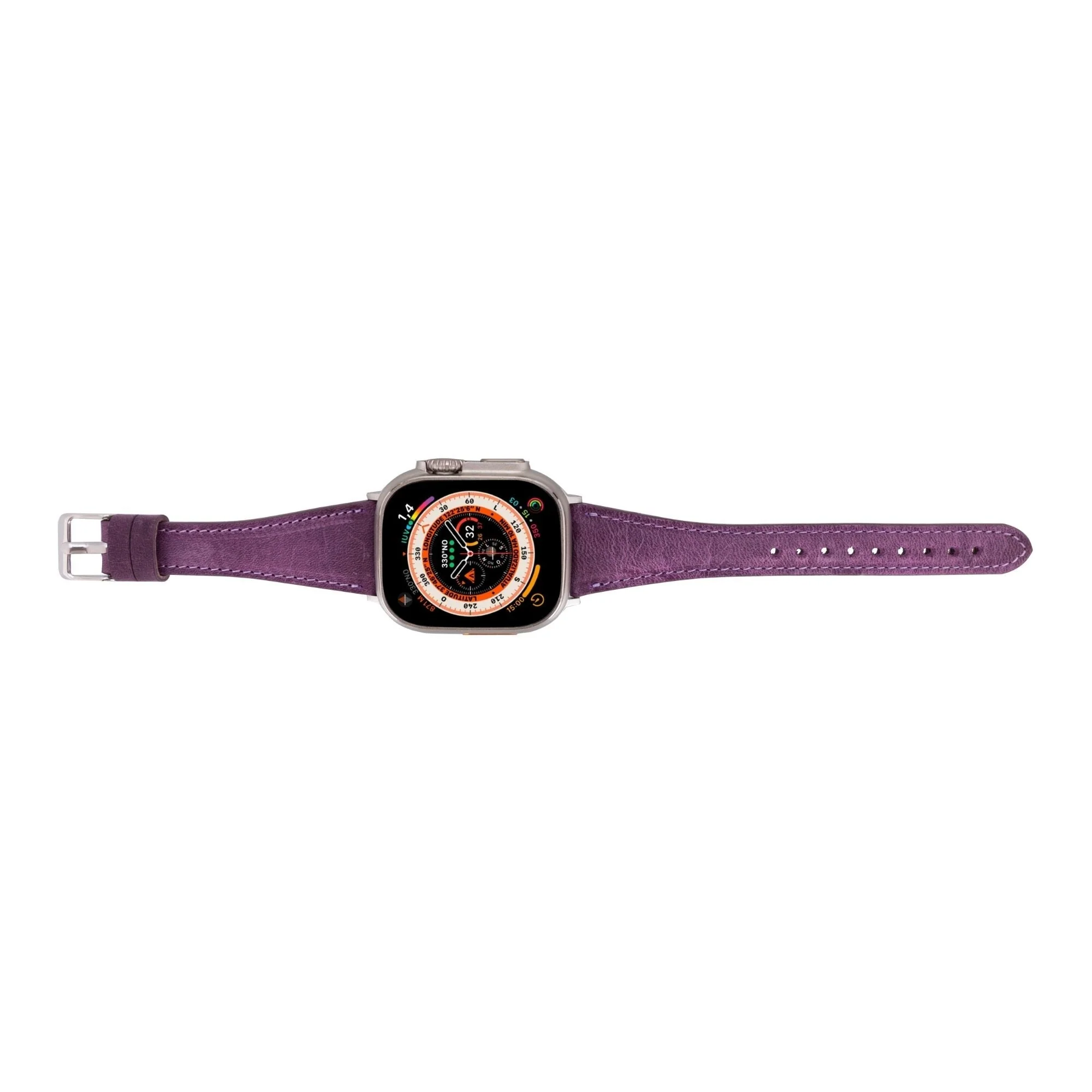 Buford Slim Leather Bands for Apple Watch 9, Ultra 2 & SE - Image 18