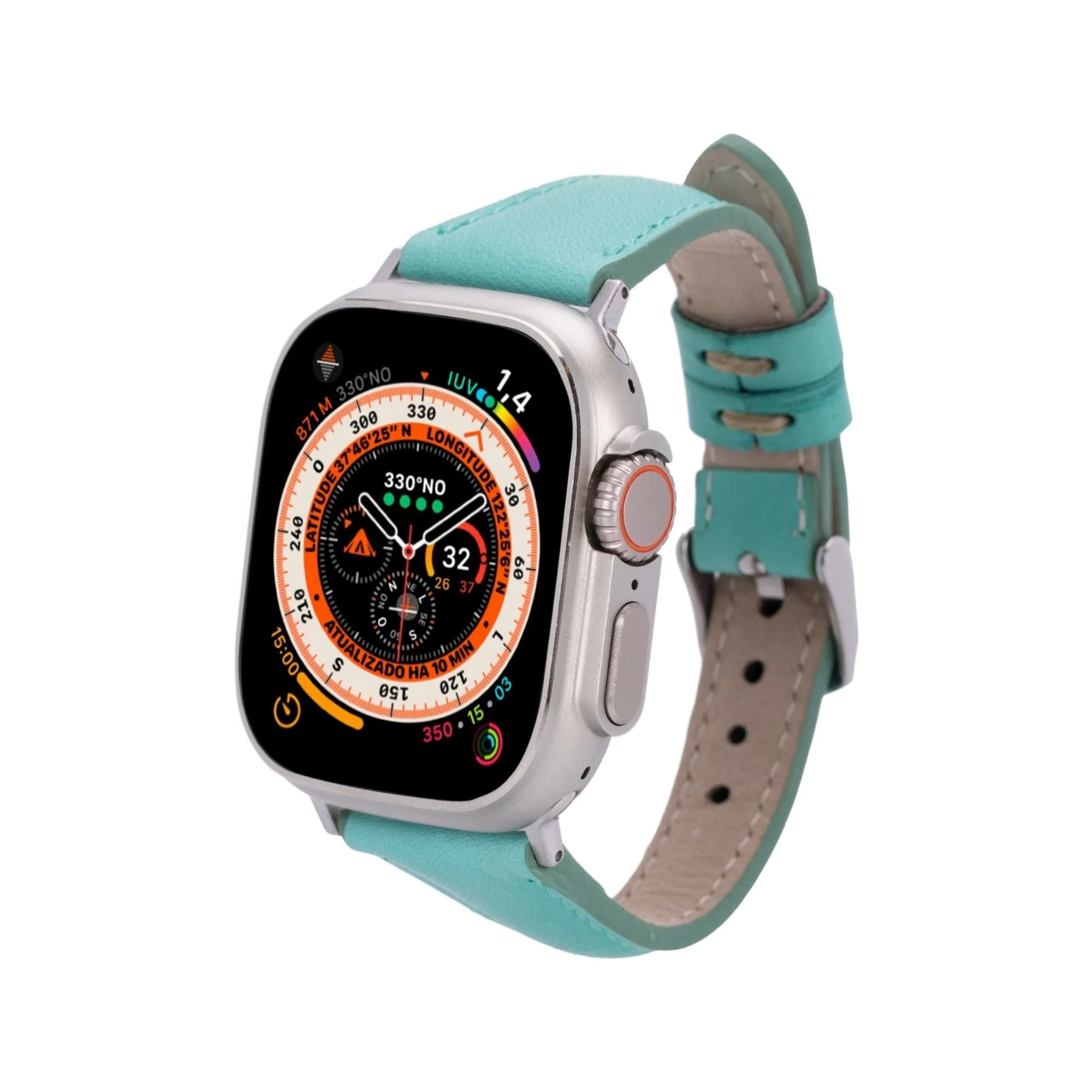 Buford Slim Leather Bands for Apple Watch 9, Ultra 2 & SE - Image 26
