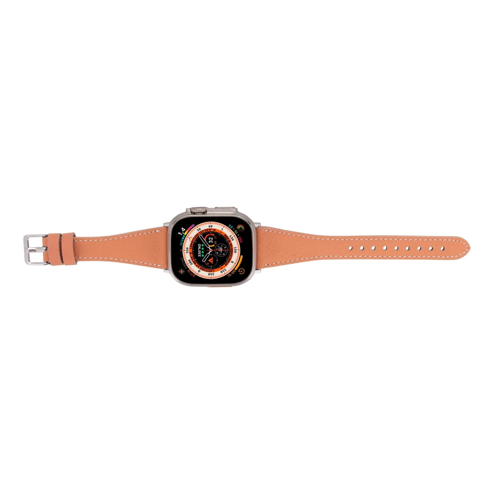 Buford Slim Leather Bands for Apple Watch 9, Ultra 2 & SE - Image 33